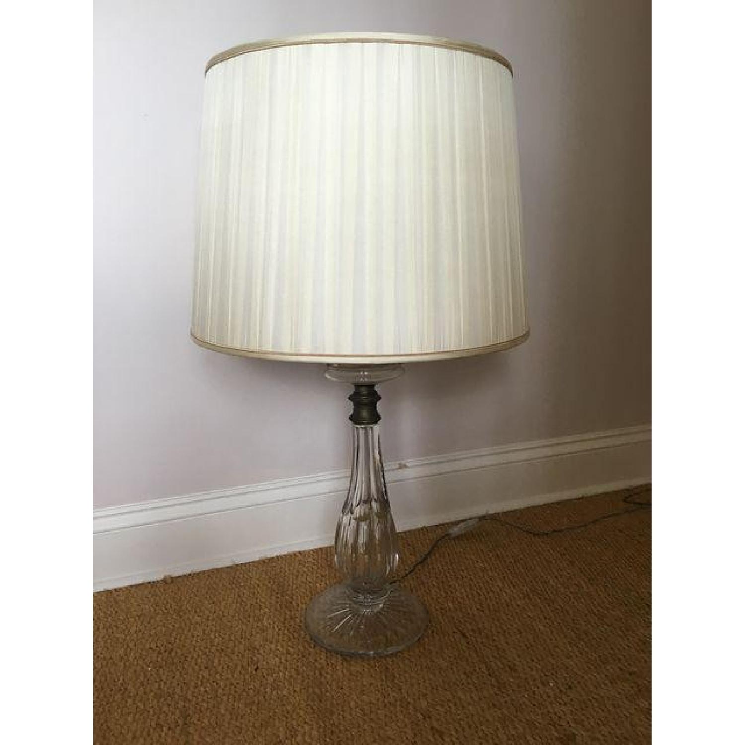 Vintage Leviton Glass Table Lamp - image-2