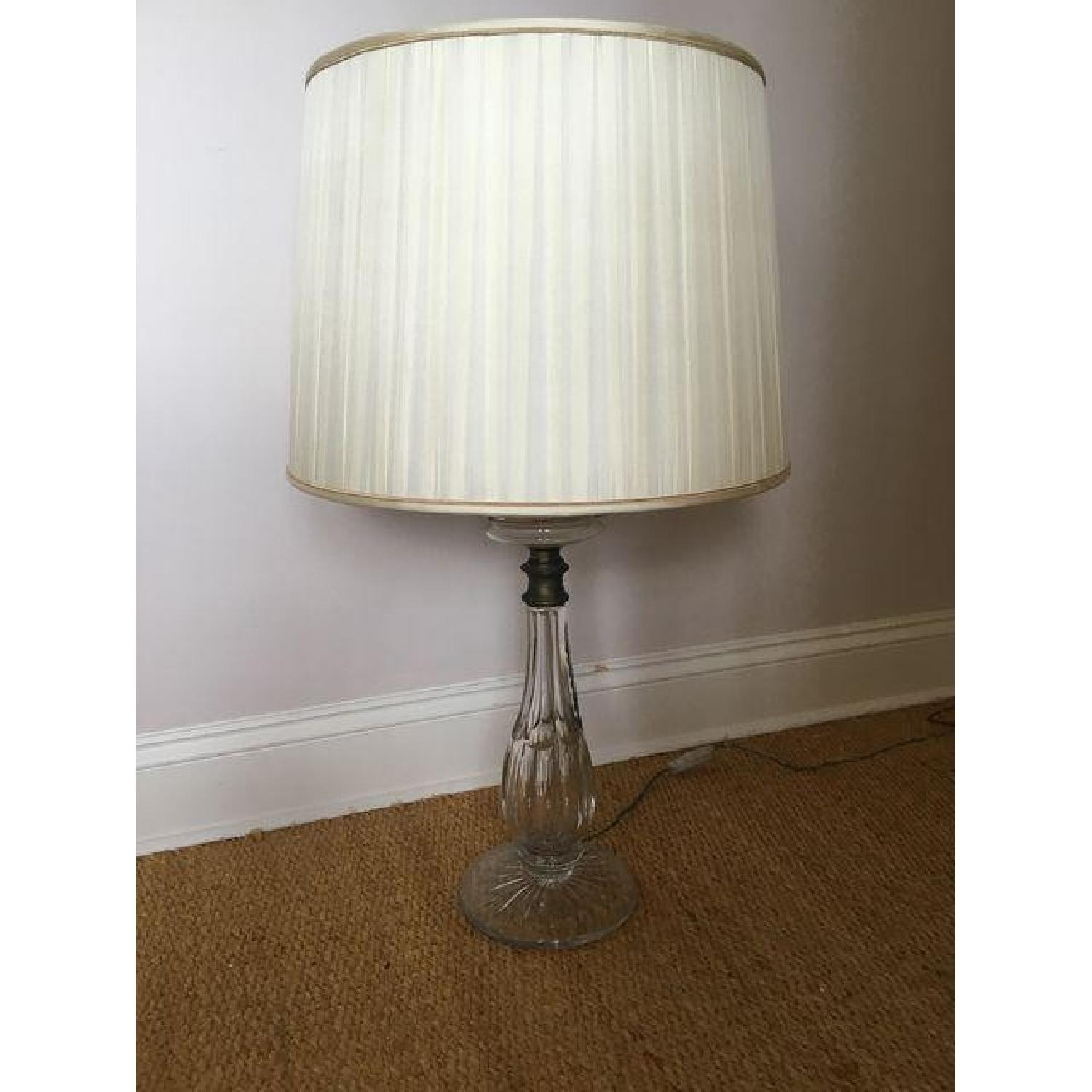 Vintage Leviton Glass Table Lamp - image-3