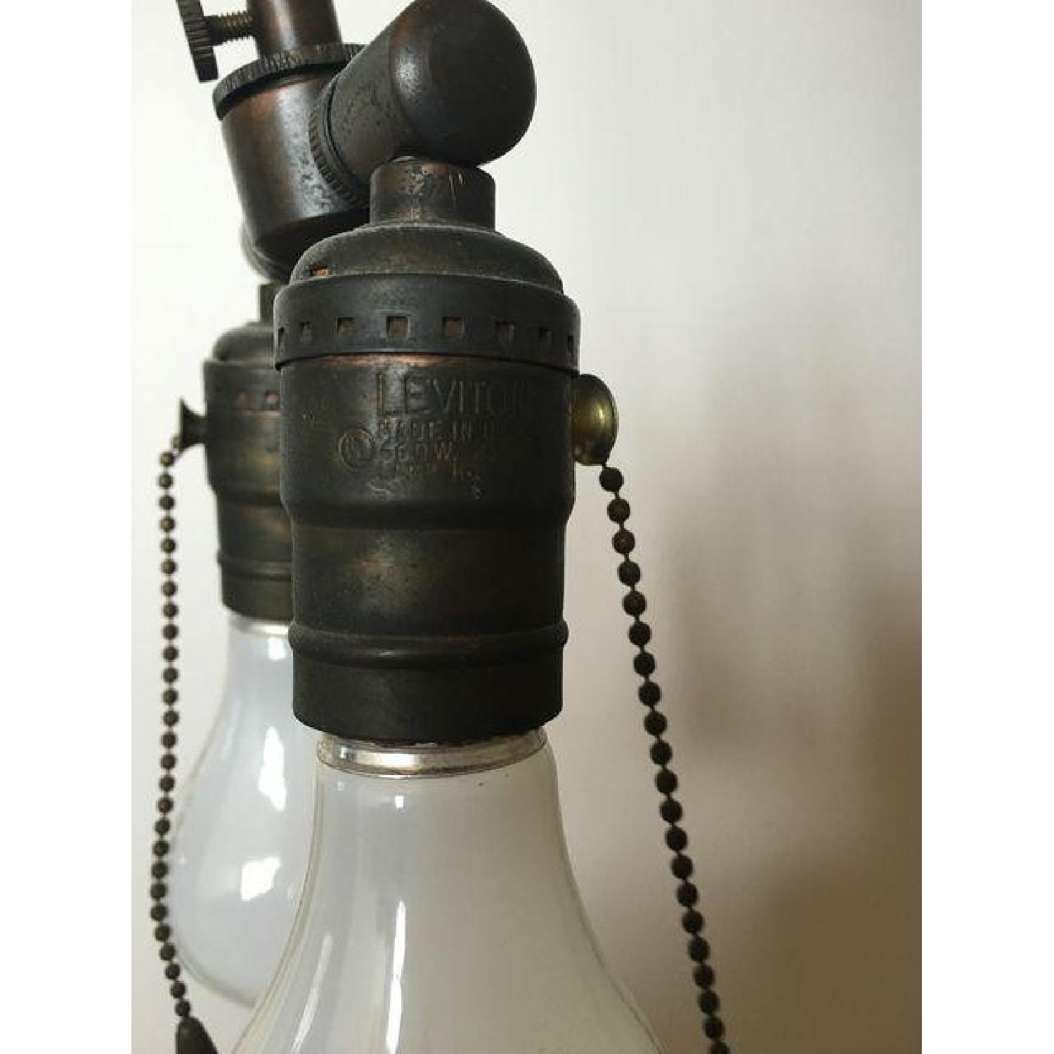 Vintage Leviton Glass Table Lamp - image-5