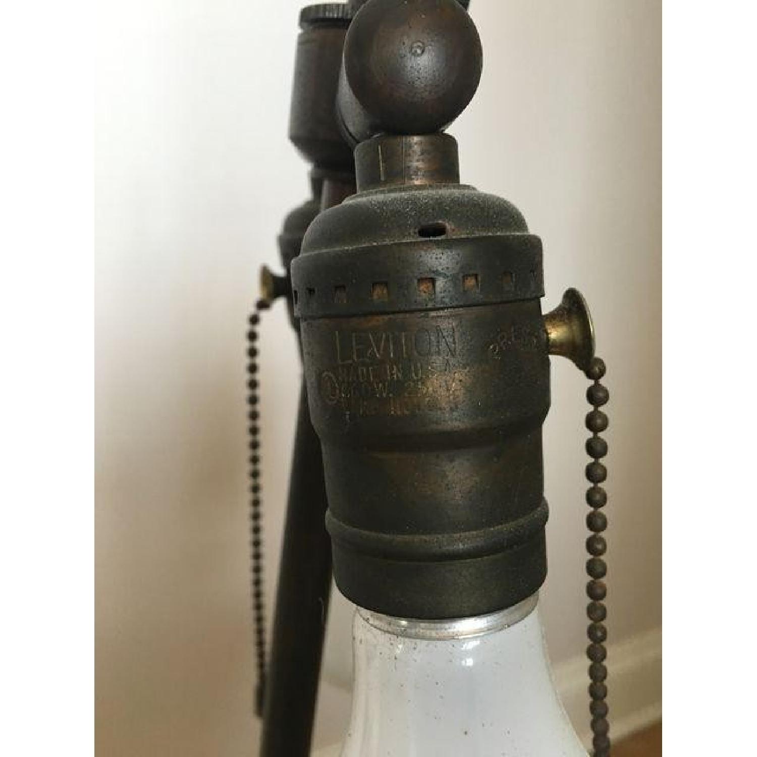 Vintage Leviton Glass Table Lamp - image-6