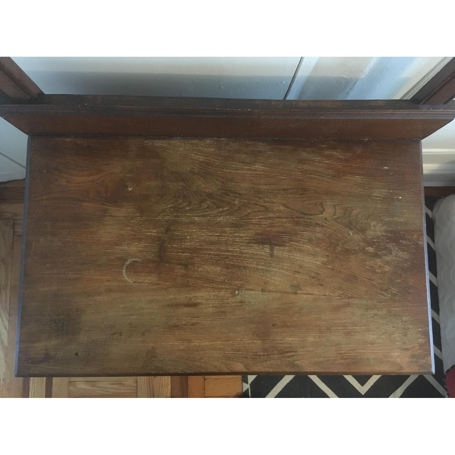 Antique Solid Wood 3 Piece Bedroom Set - image-9