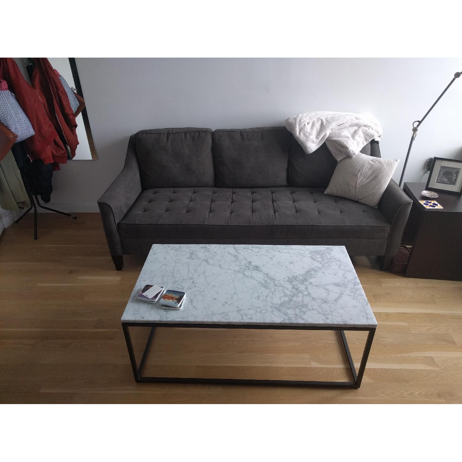 Havertys Grey Sofa - image-4