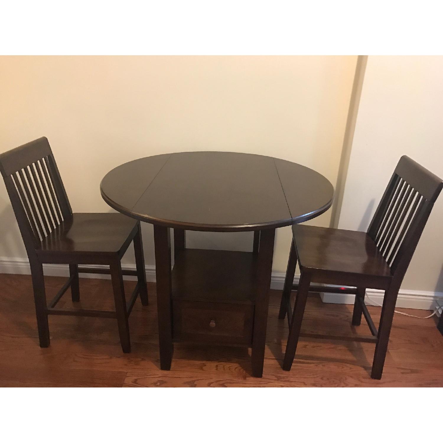 Threshold 3 Piece Dining Set w/ Storage - image-4