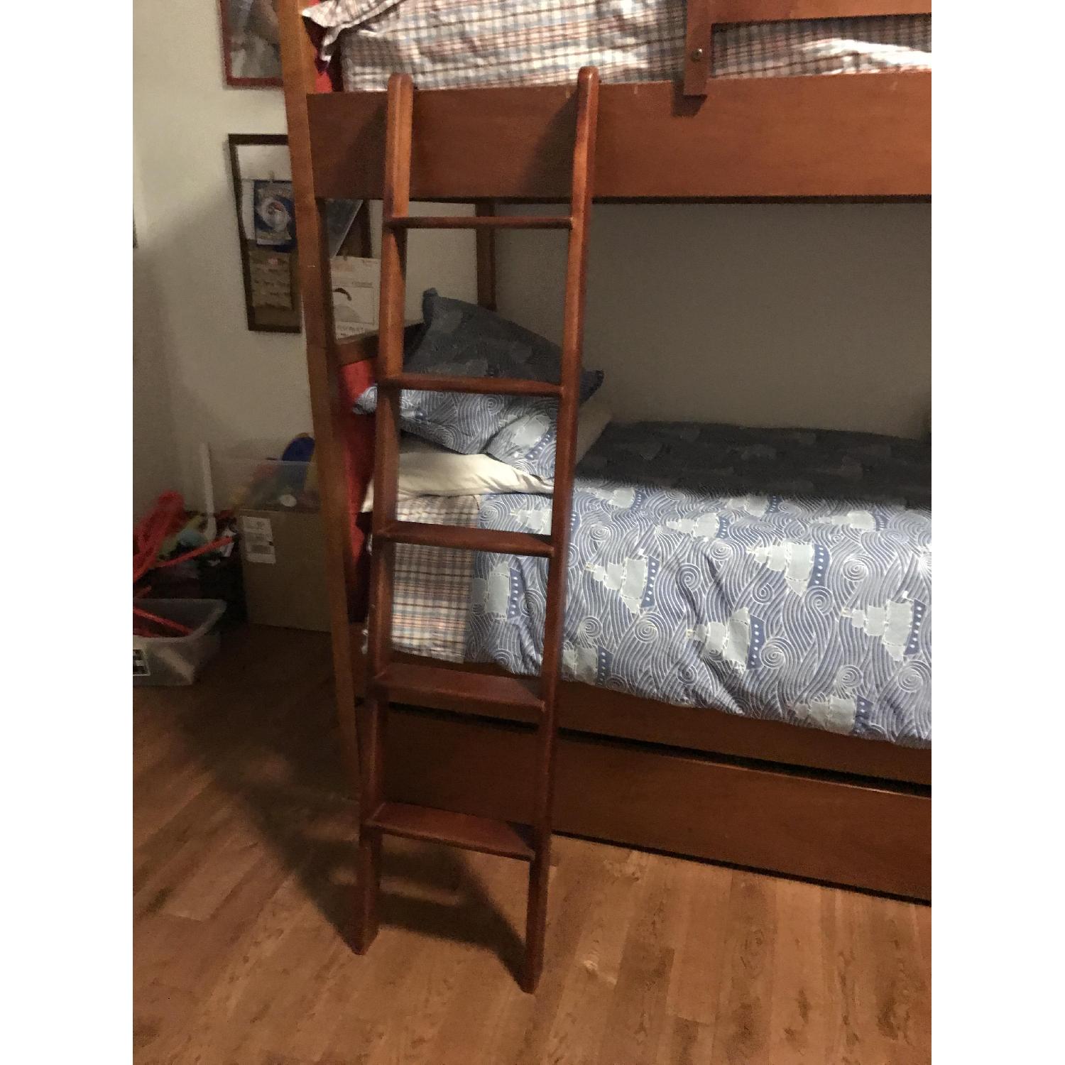 Bunk Bed w/ Removable Ladder & Underneath Storage - image-3