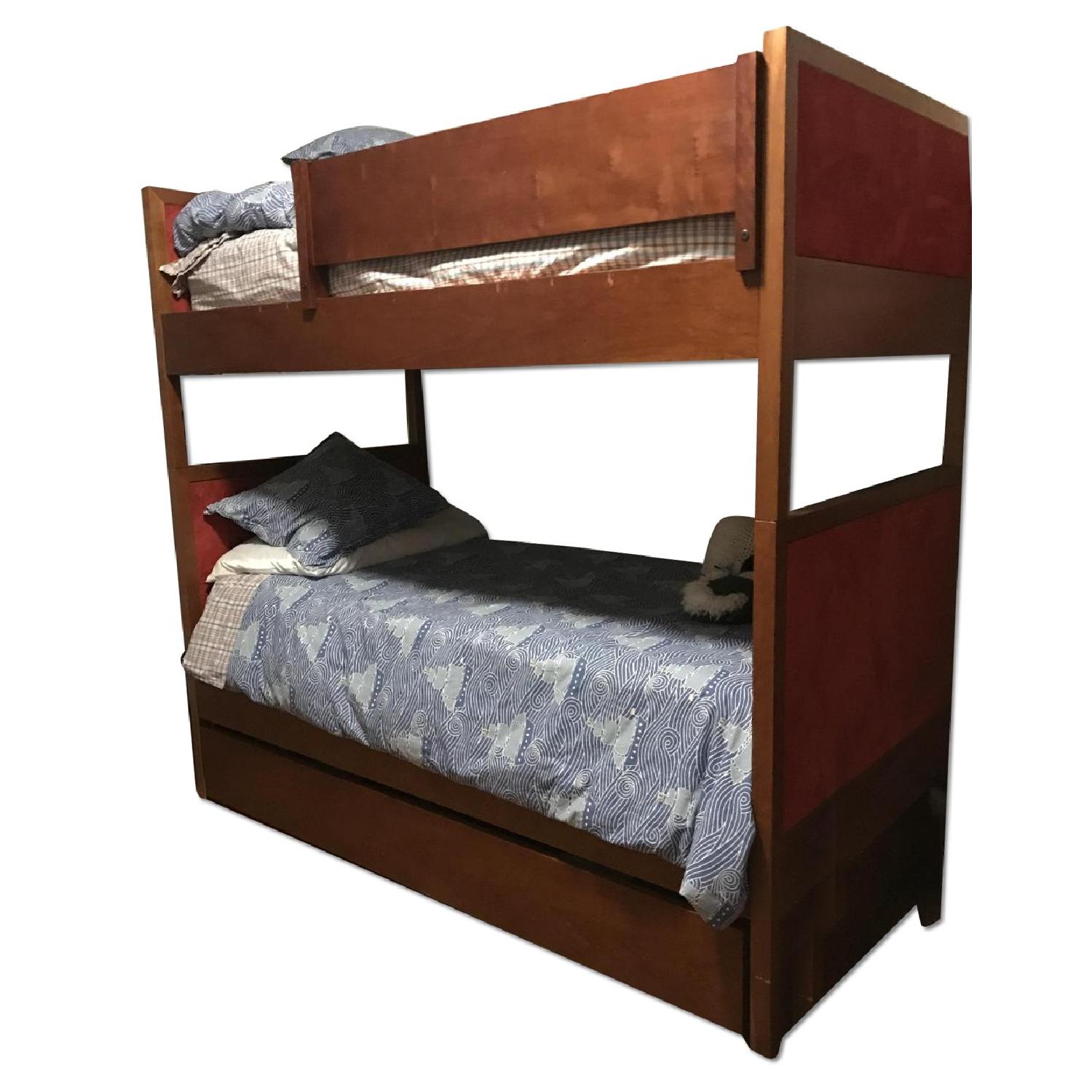 Bunk Bed w/ Removable Ladder & Underneath Storage AptDeco