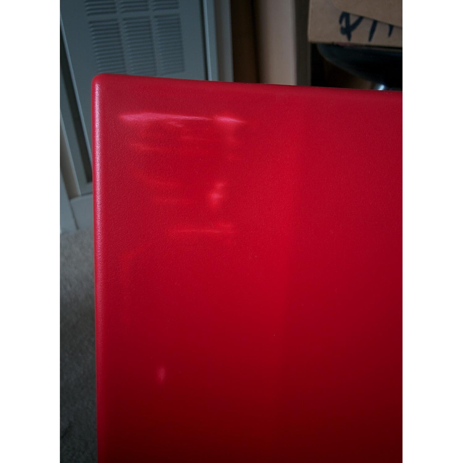 Ikea Red Plastic Chairs - image-5