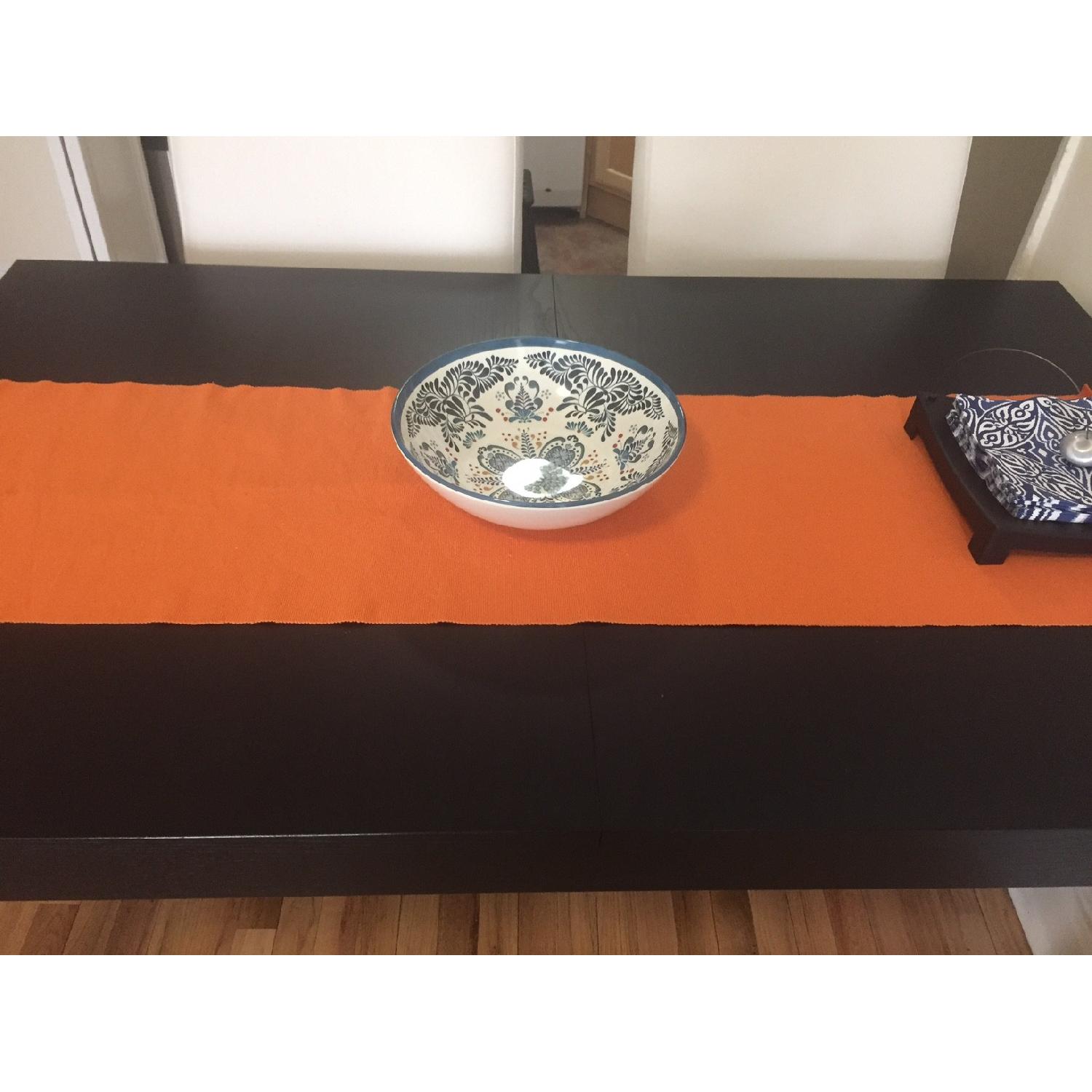 Ikea Bjursta Extendable Dining Table in Black - image-10