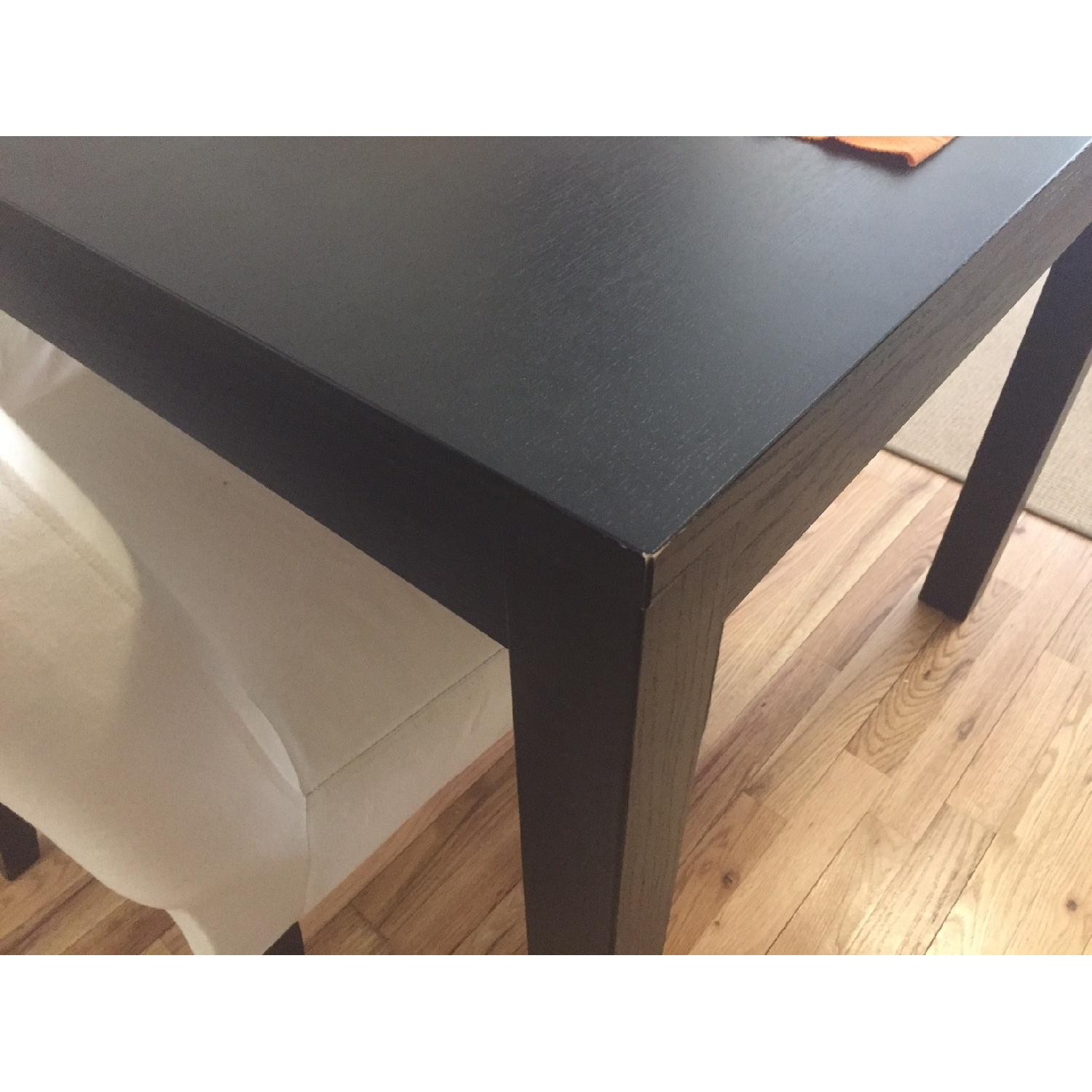 Ikea Bjursta Extendable Dining Table in Black - image-11