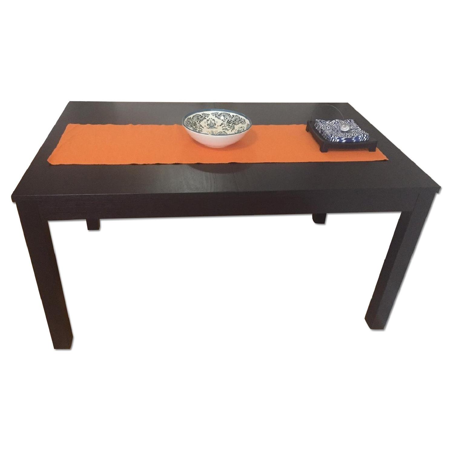 Ikea Bjursta Extendable Dining Table in Black - image-0