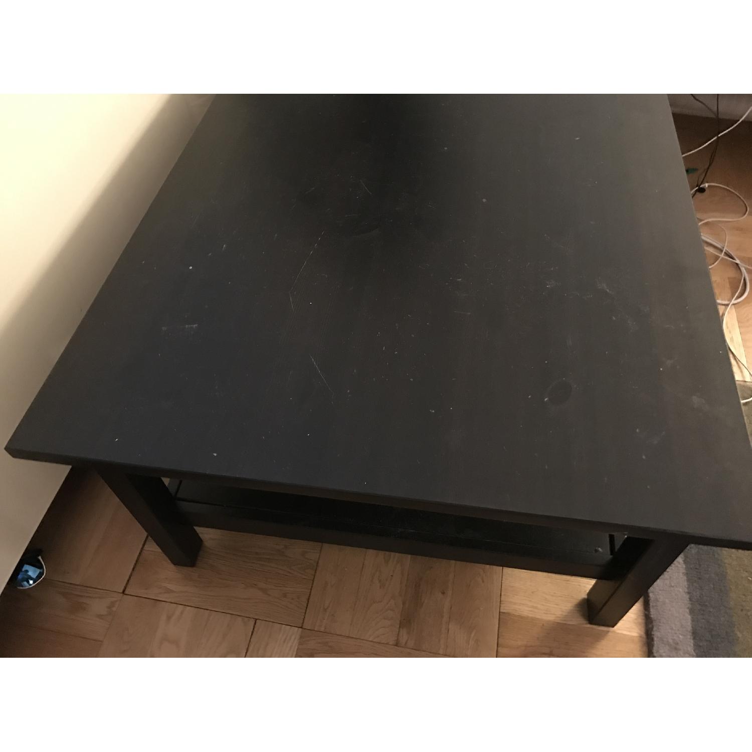Ikea Hemnes Black Coffee Table AptDeco