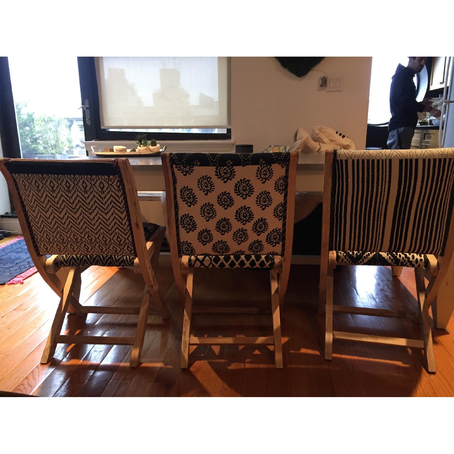 Anthropologie Terai Folding Chairs - image-1