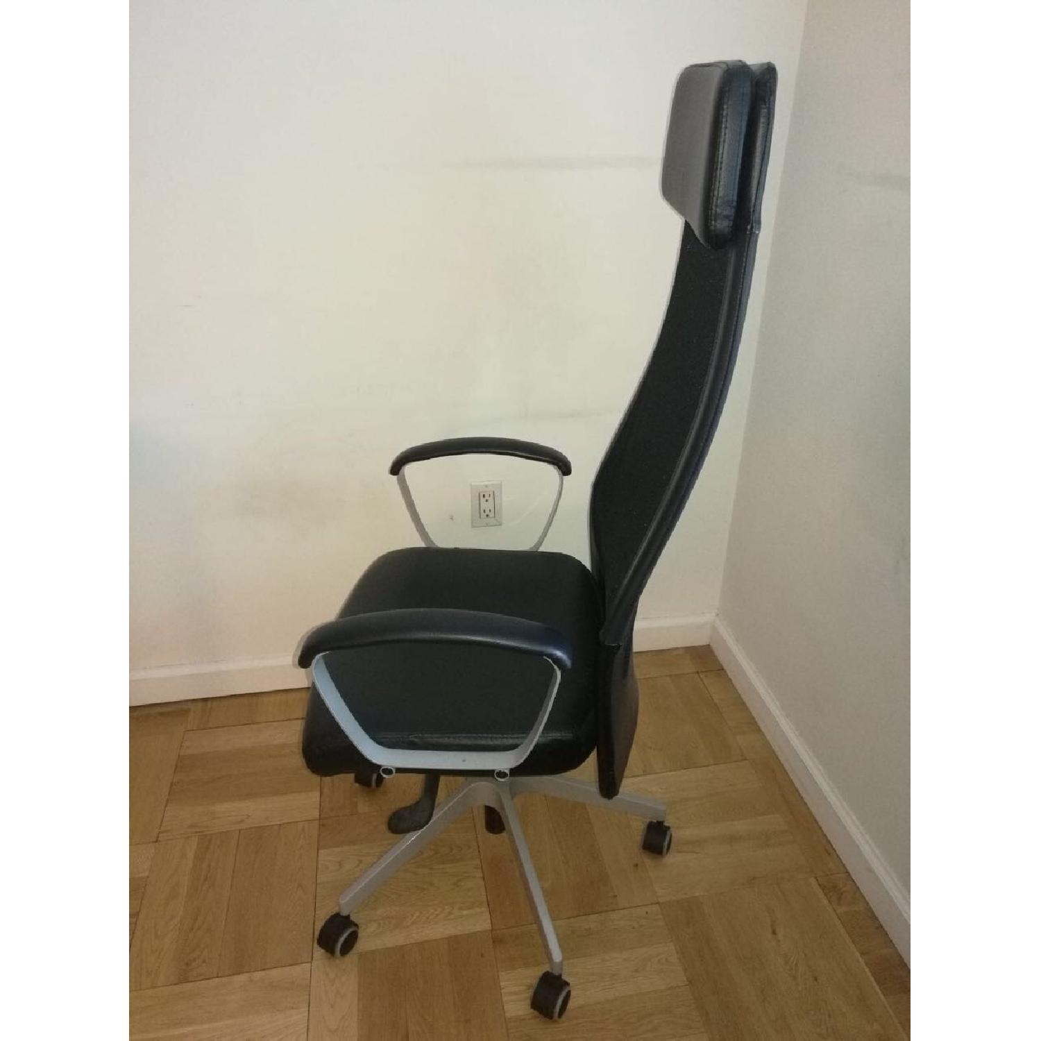 Ikea Black Markus Swivel Chair - image-4