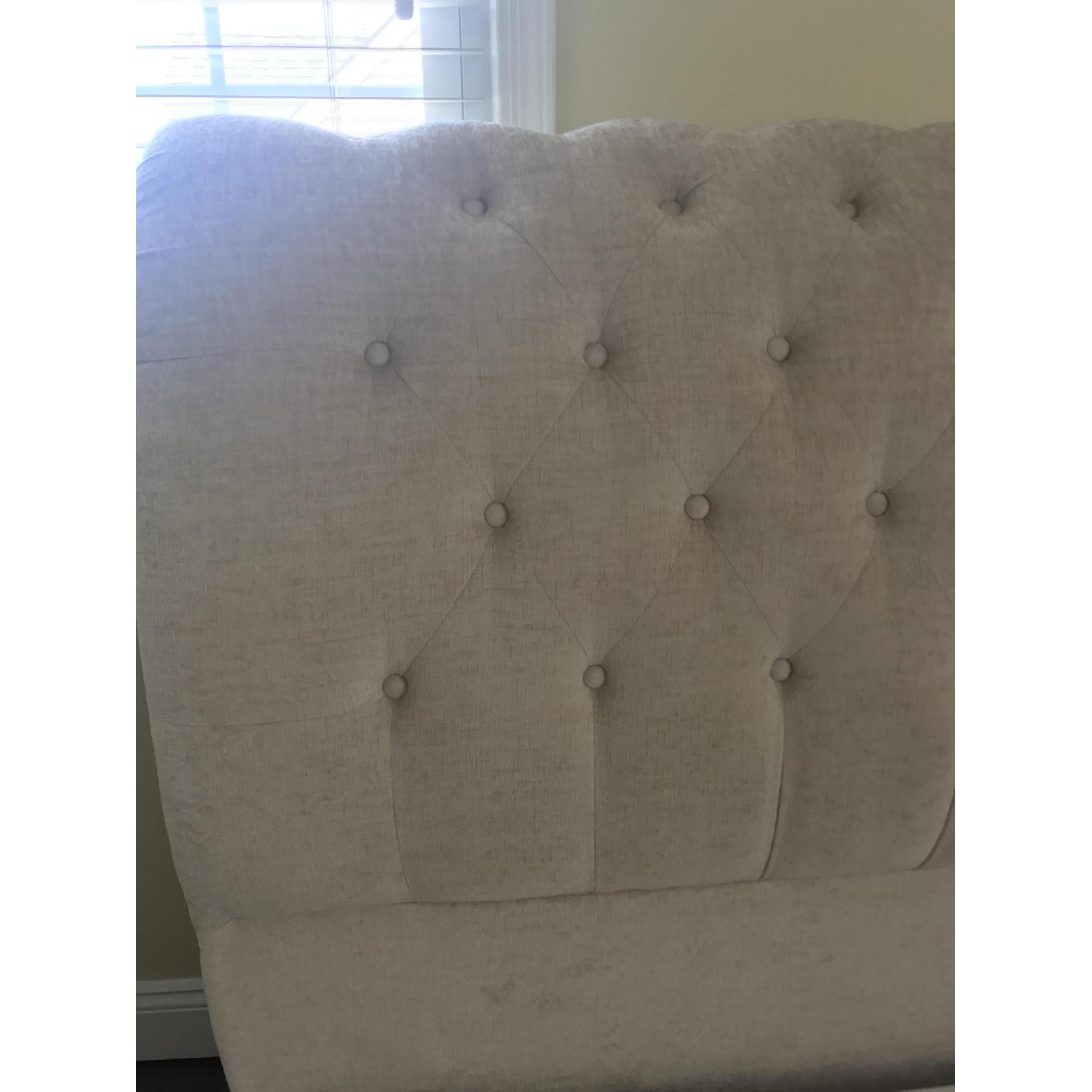 Macy's Upholstered & Tufted King Bed Frame - image-4
