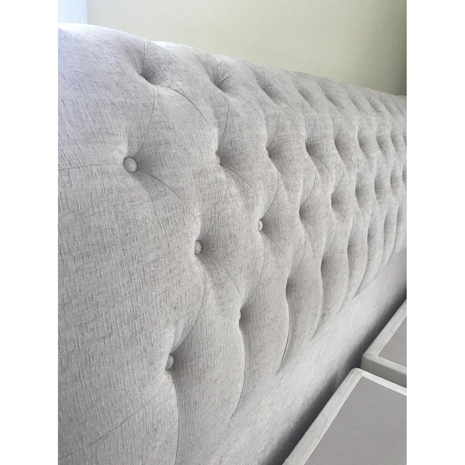 Macy's Upholstered & Tufted King Bed Frame - image-5