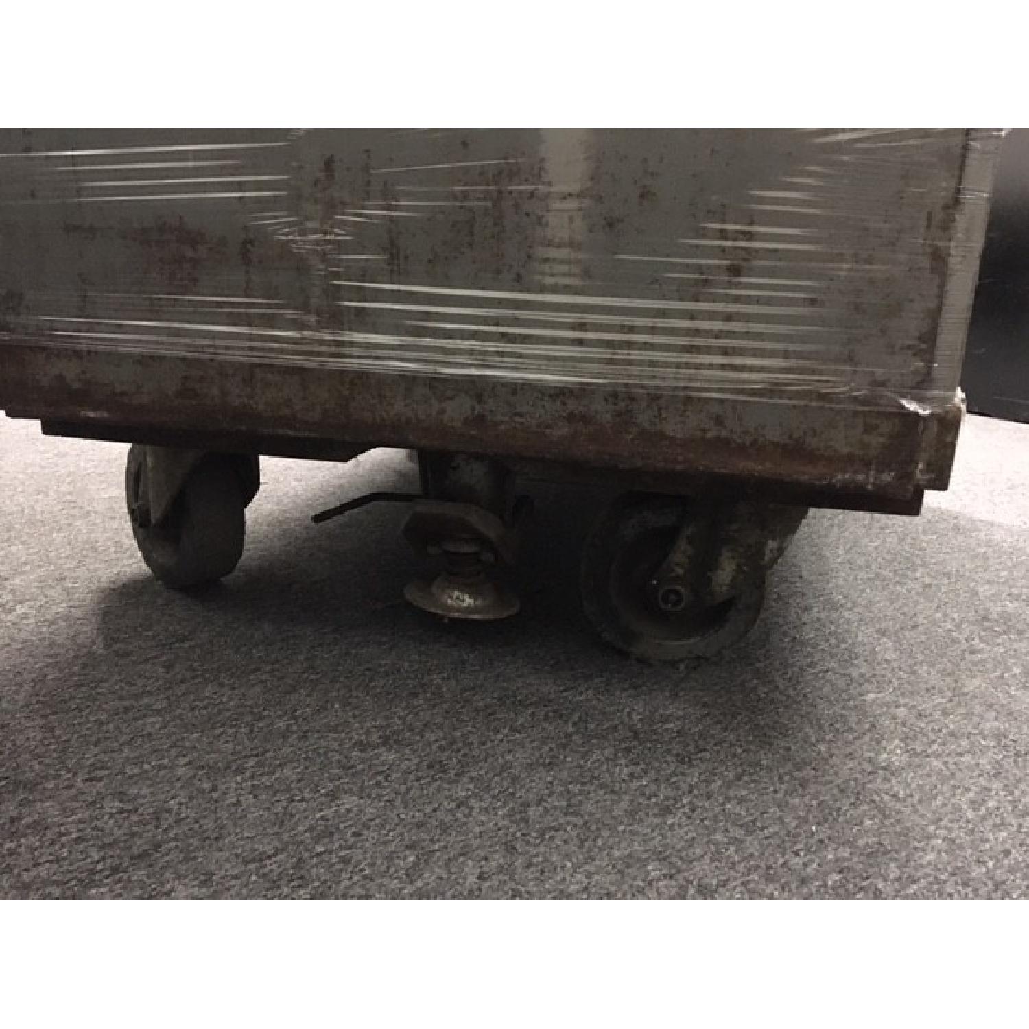 Vintage Rolling Bakers Cart - image-5