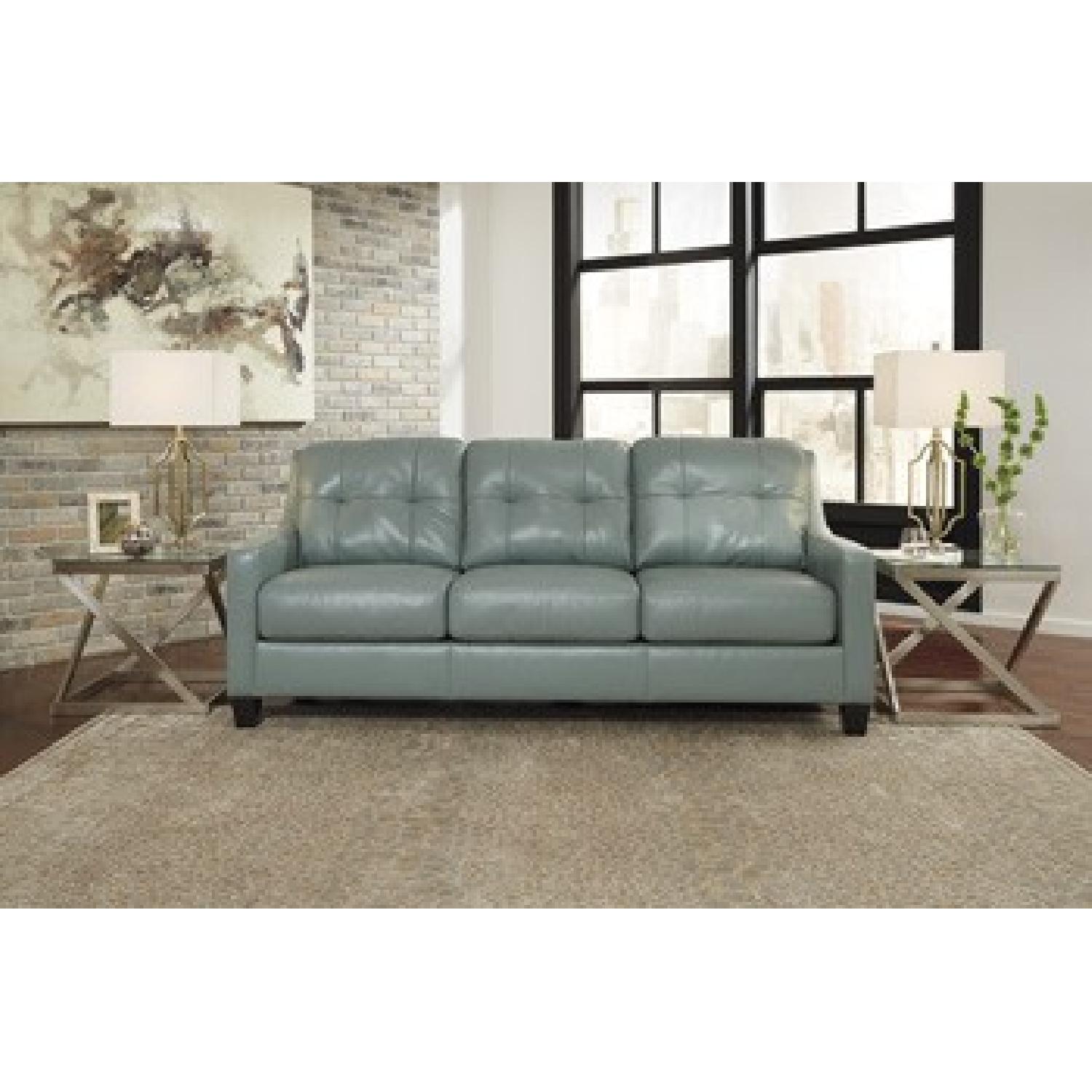Ashley's O'kean Sky Sofa - image-1