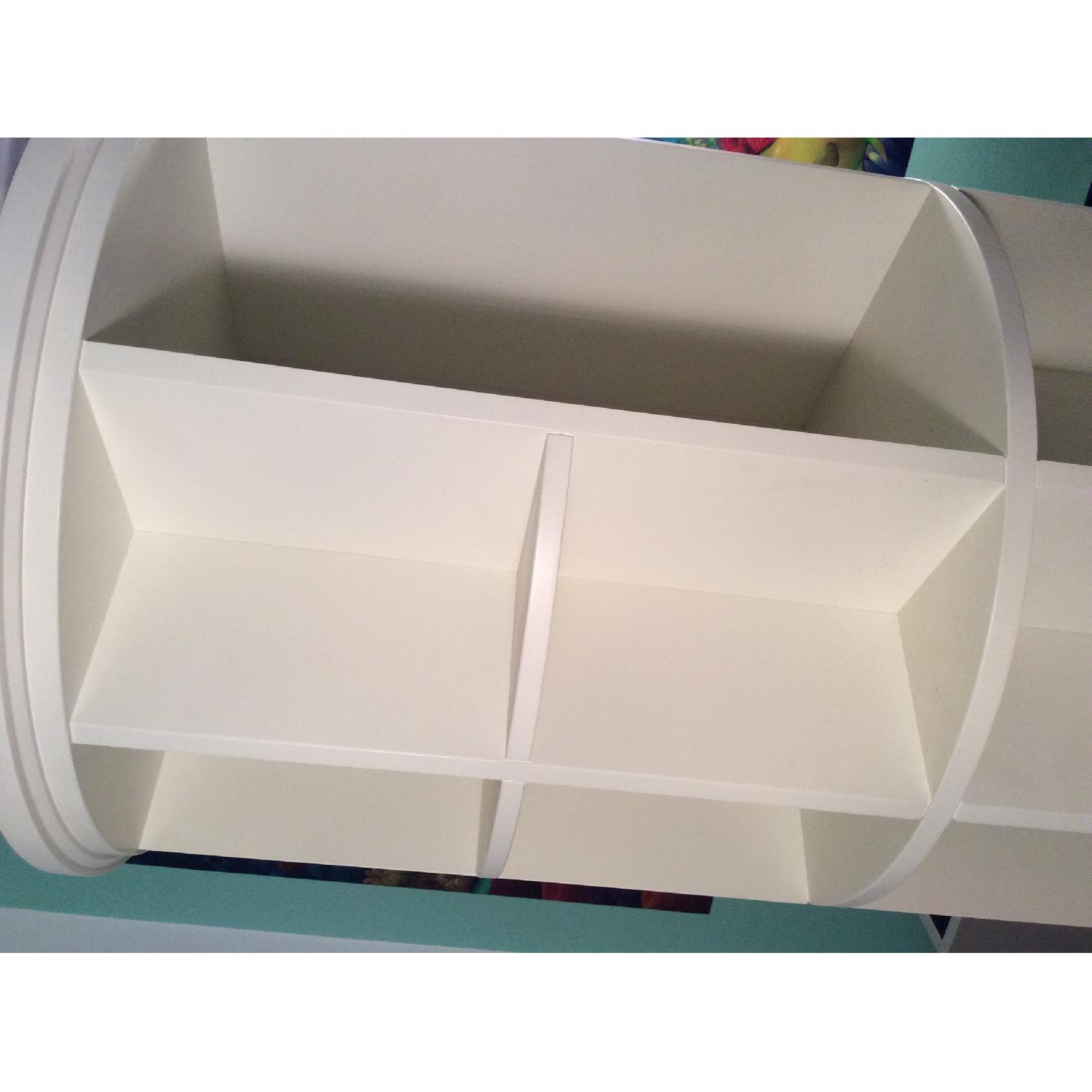 Pottery Barn Revolving Bookcase - image-4