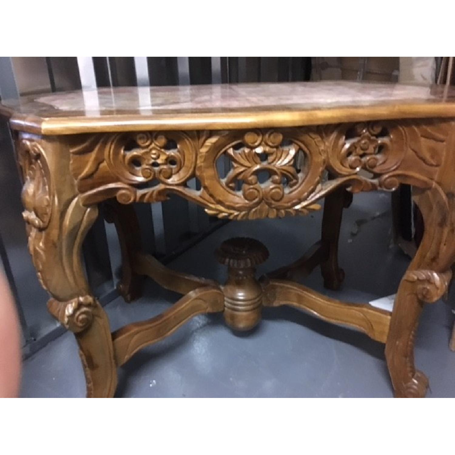 Baroque Style Console Table - image-1