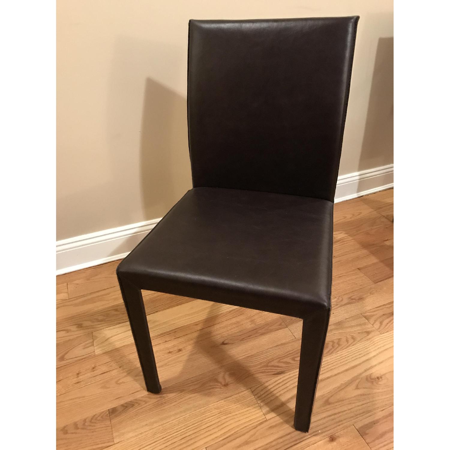 Crate & Barrel Folio Dining Chairs - image-1