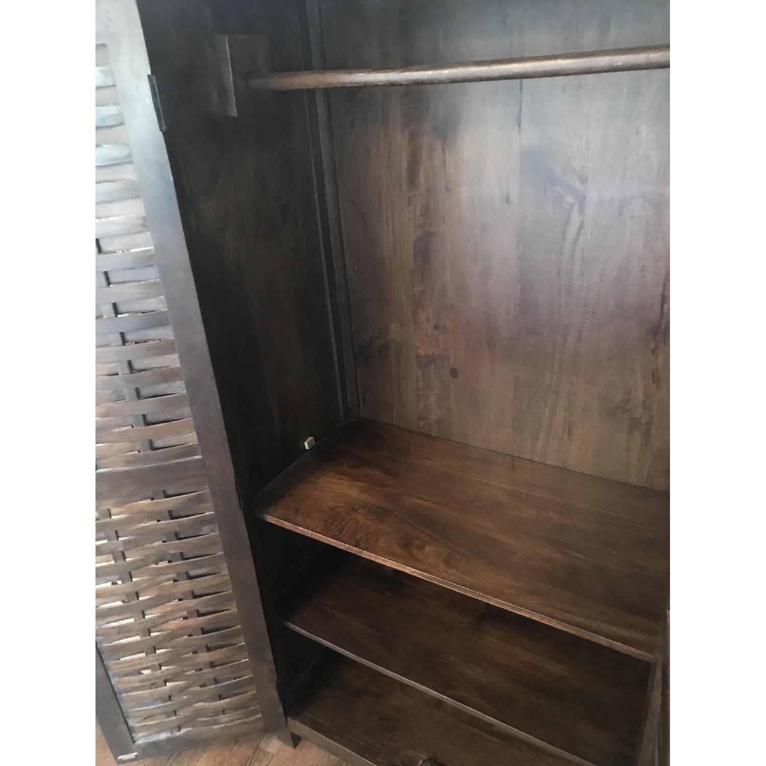 Nadeau Dark Walnut Wardrobe - image-3