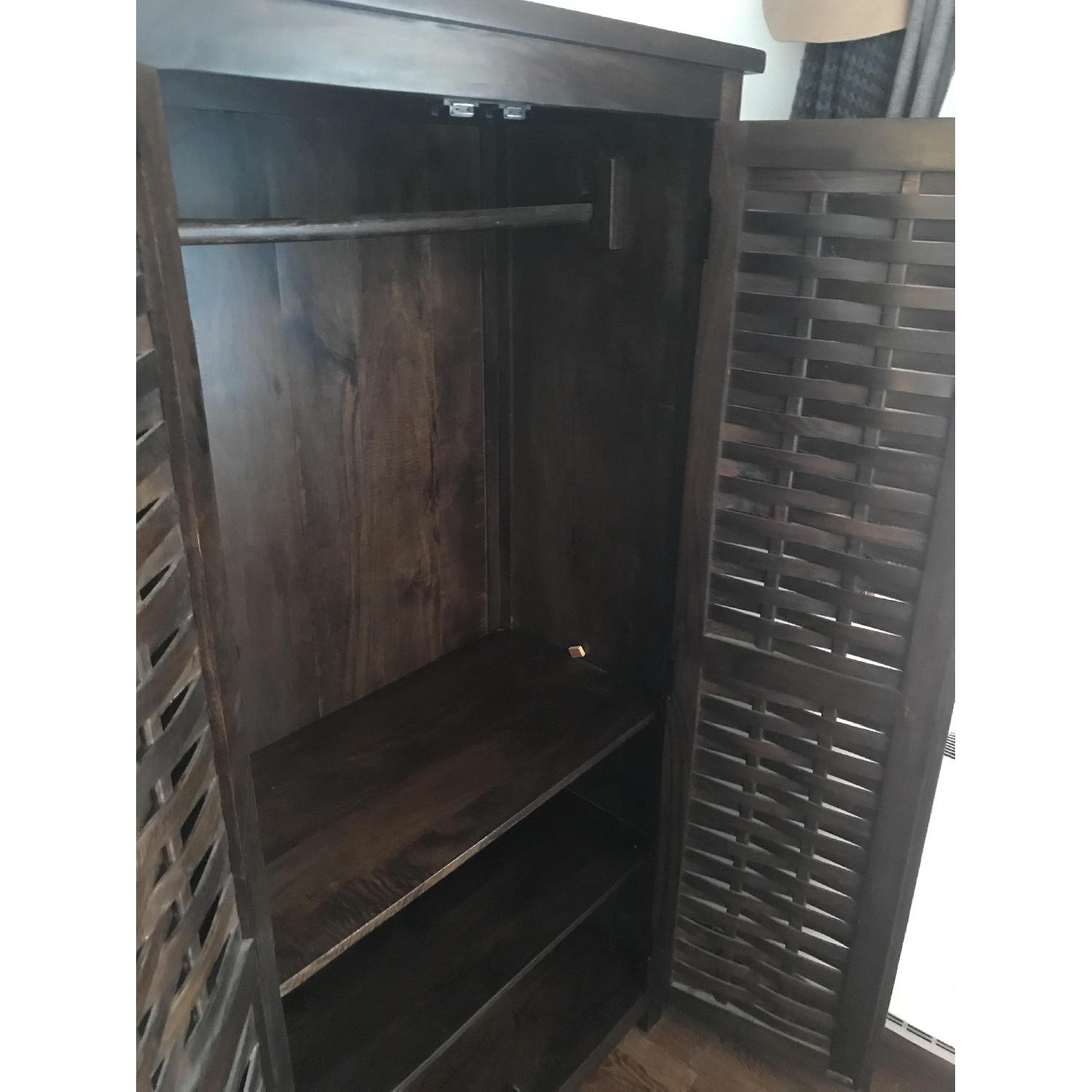Nadeau Dark Walnut Wardrobe - image-4