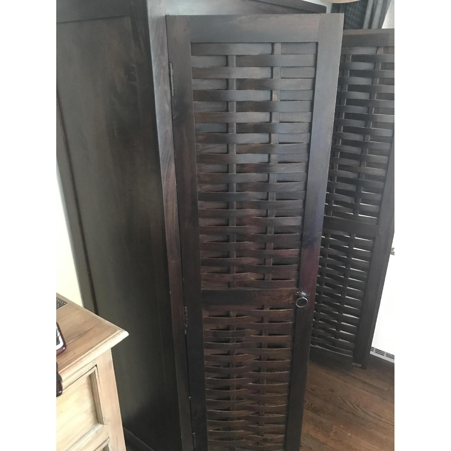 Nadeau Dark Walnut Wardrobe - image-5