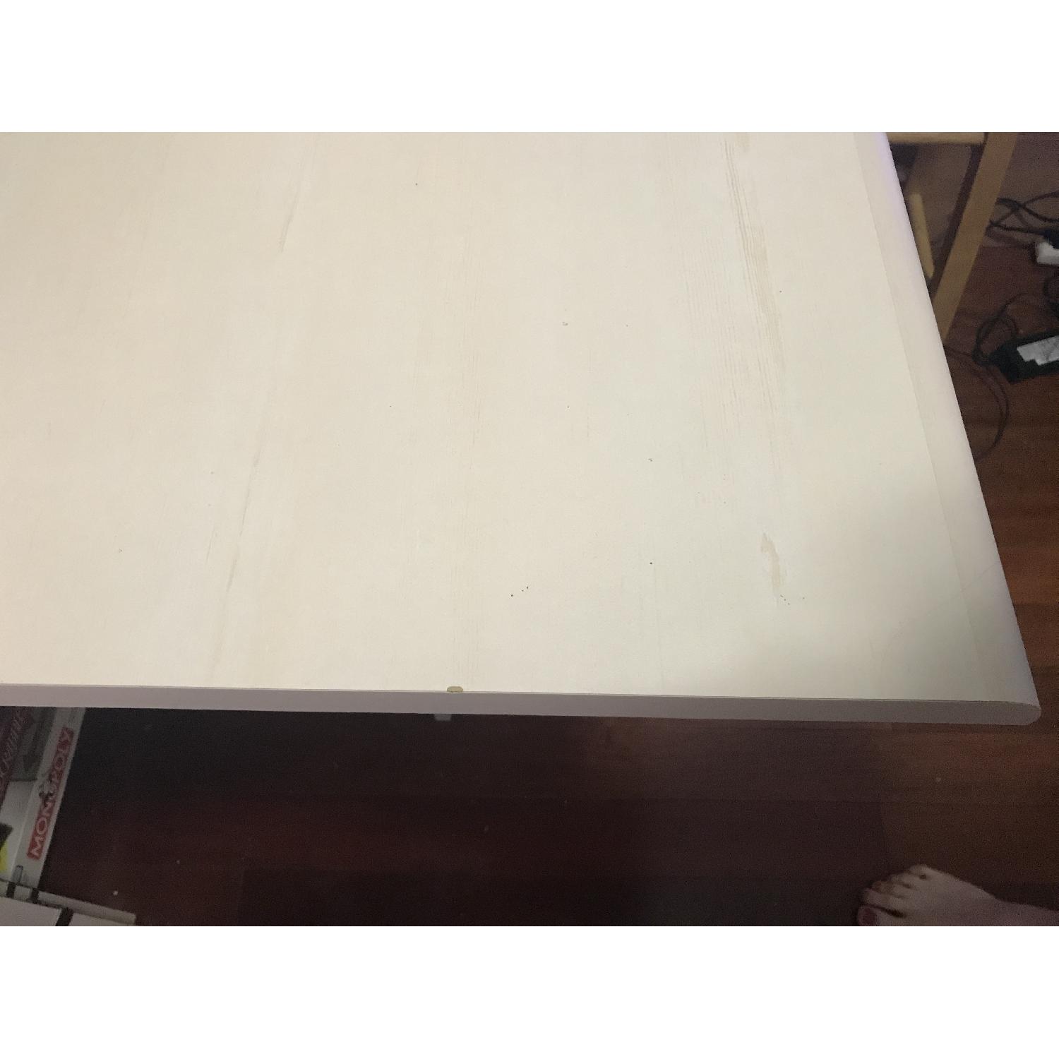 Sauder Harbor View Craft Armoire in Antiqued White - image-5