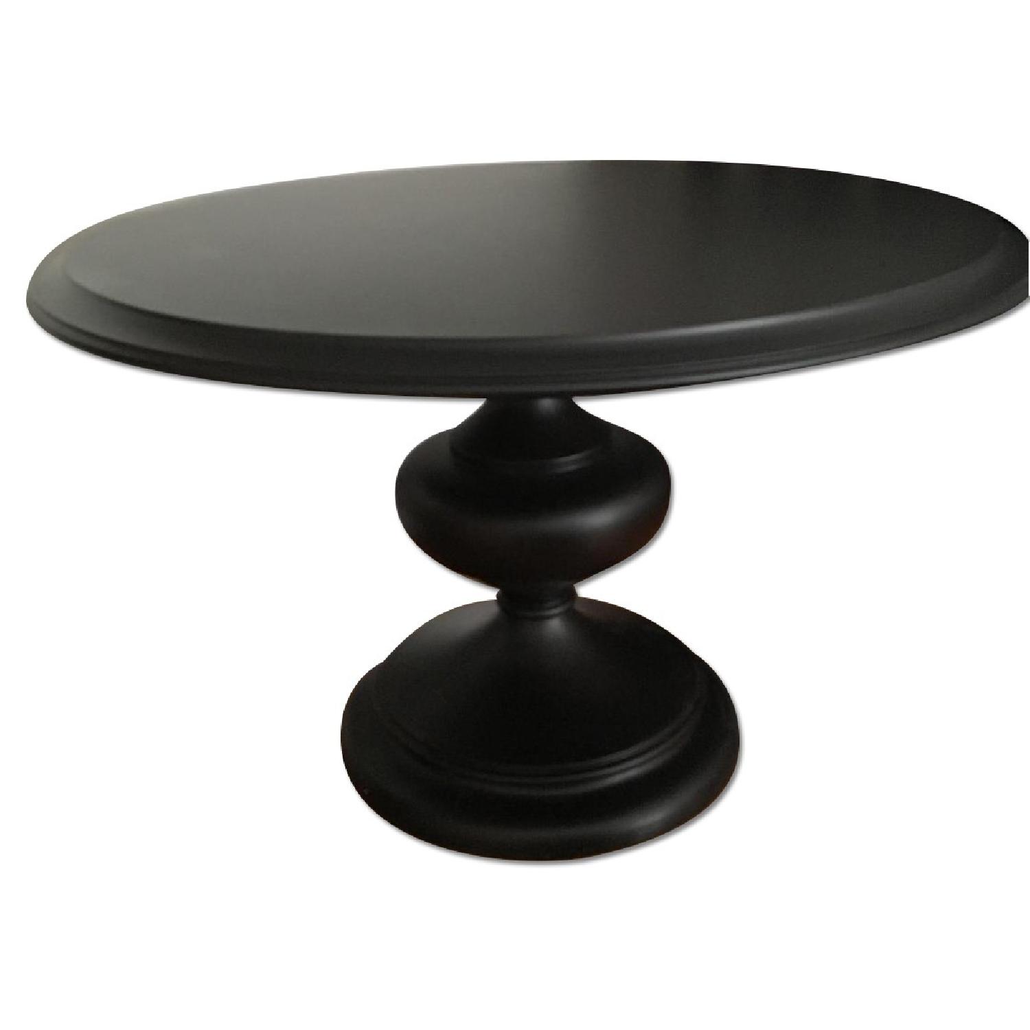 Wayfair Round Dining Table in Espresso AptDeco