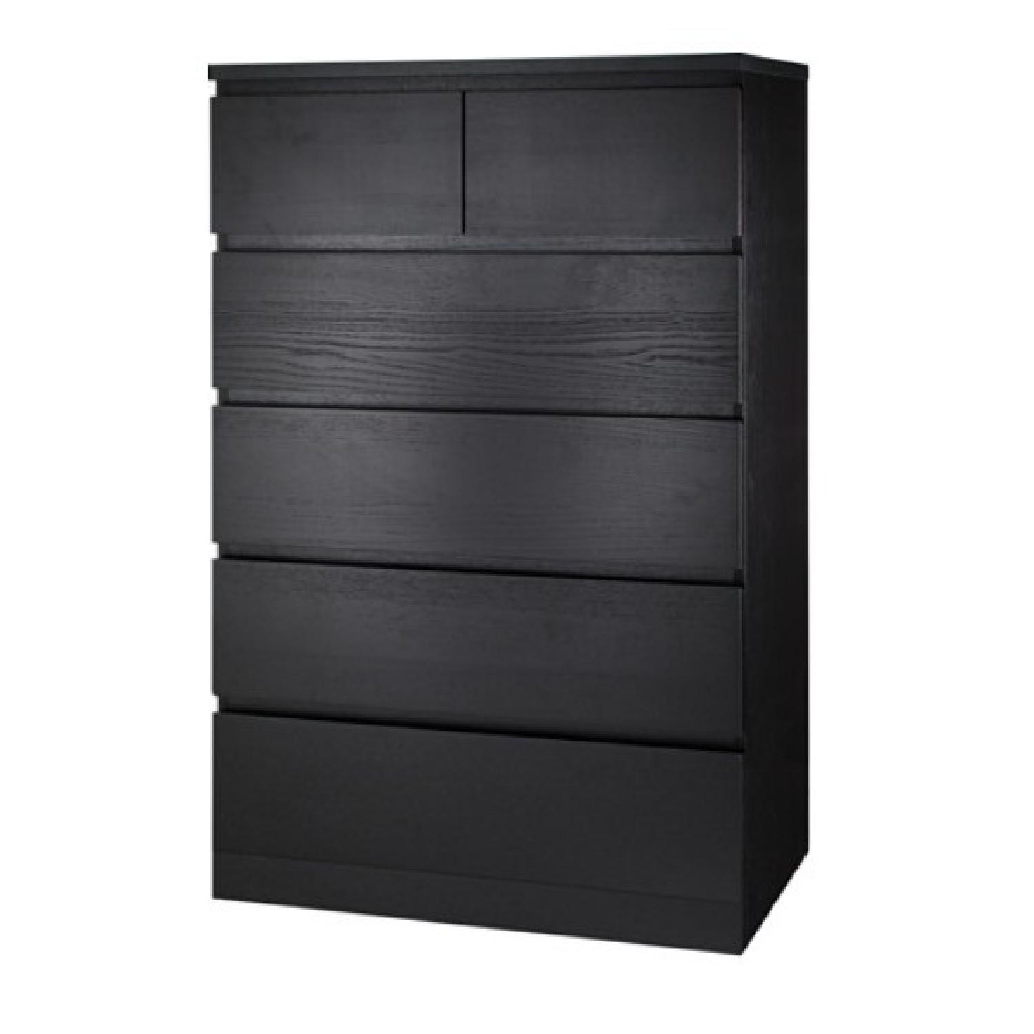 Ikea Malm 6-Drawer Dresser - image-1