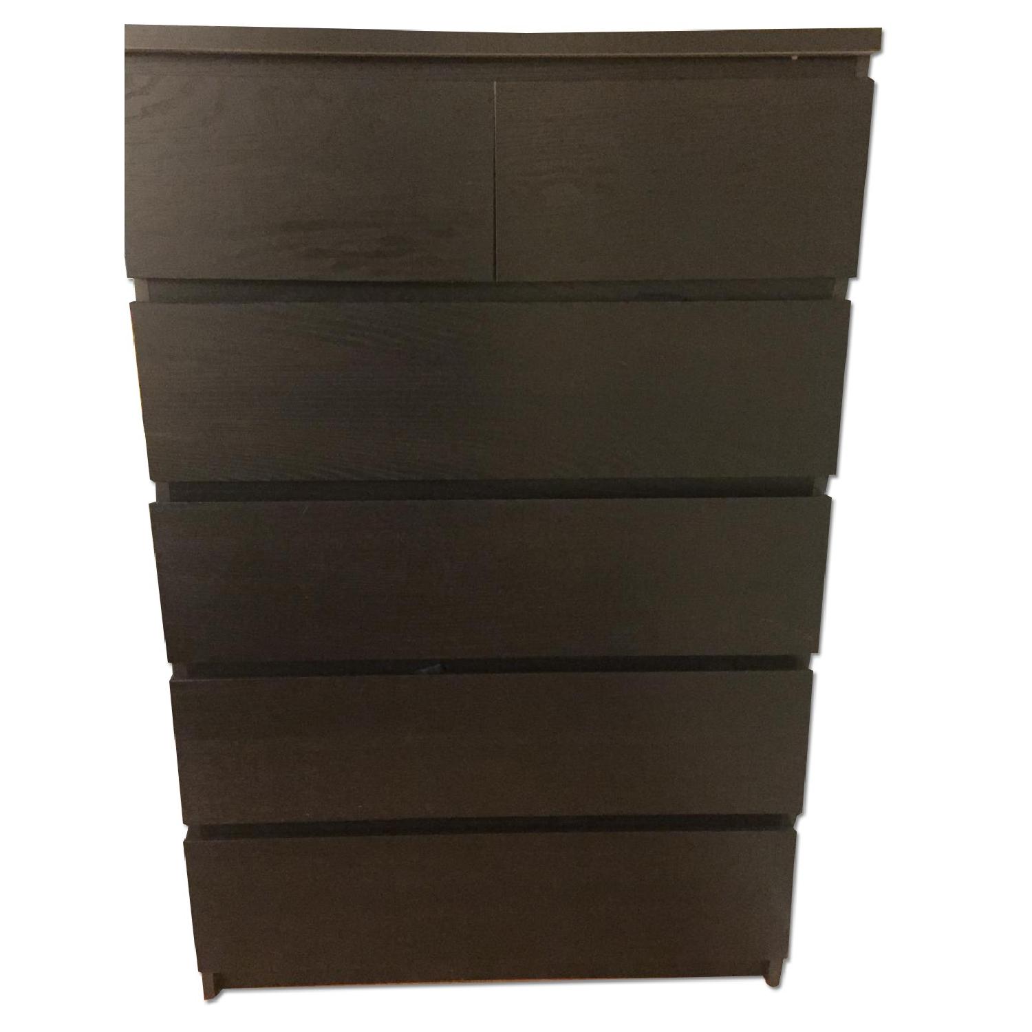 Ikea Malm 6-Drawer Dresser - image-0
