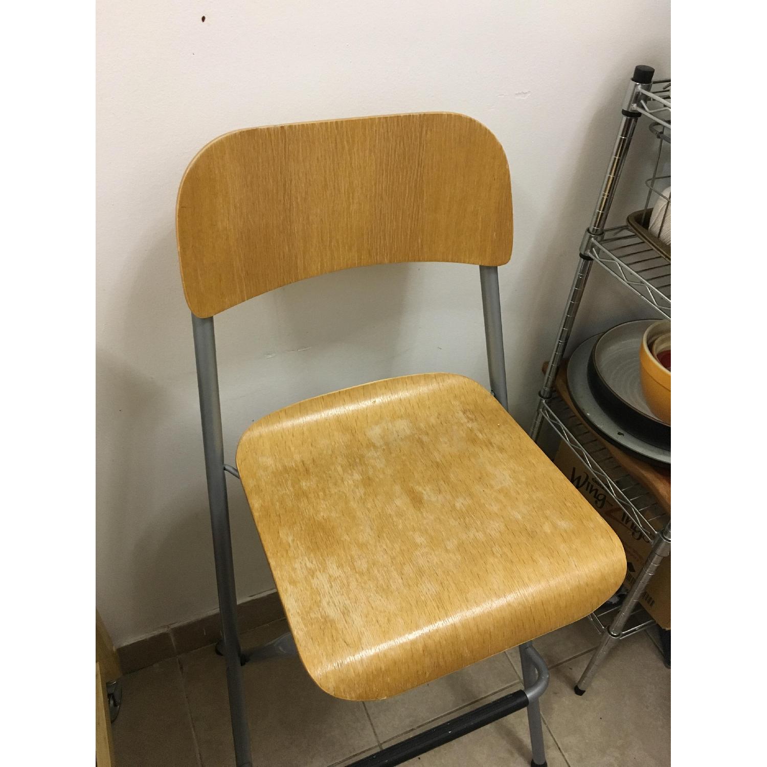 Ikea Franklin Bar Stools w/ Back Rest - image-2