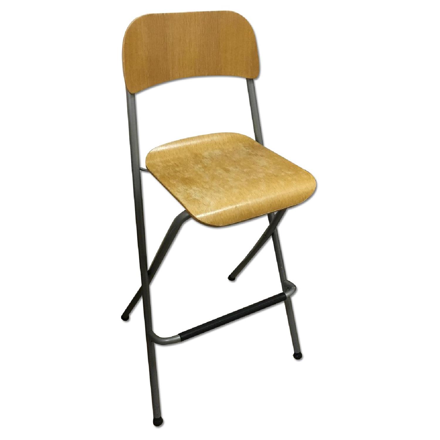 Ikea Franklin Bar Stools w/ Back Rest - image-0