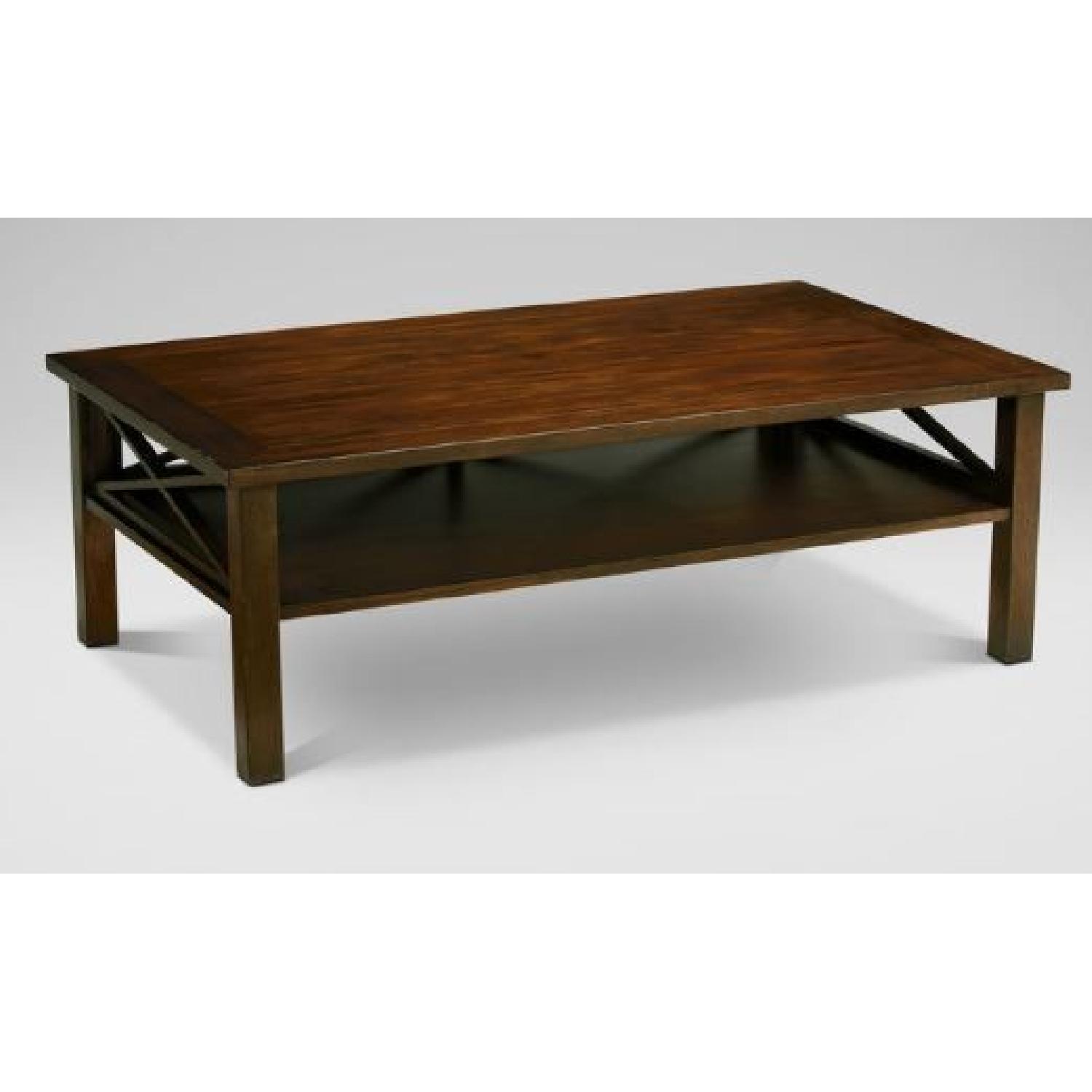 Ethan Allen Dexter Coffee Table AptDeco