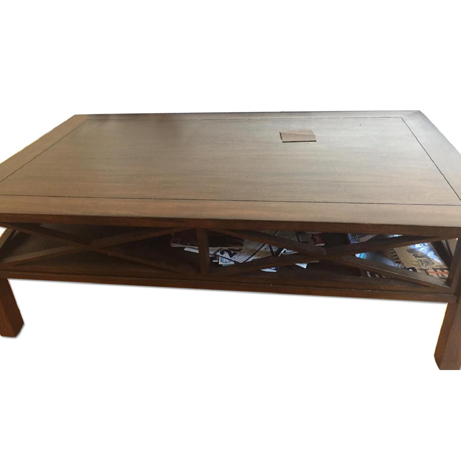 Ethan Allen Dexter Coffee Table AptDeco