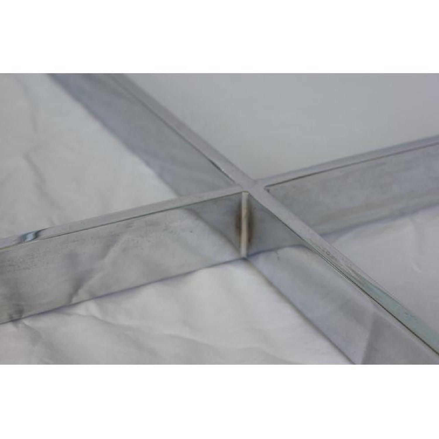 Milo Baughman Chrome & Glass Round Coffee Table - image-4