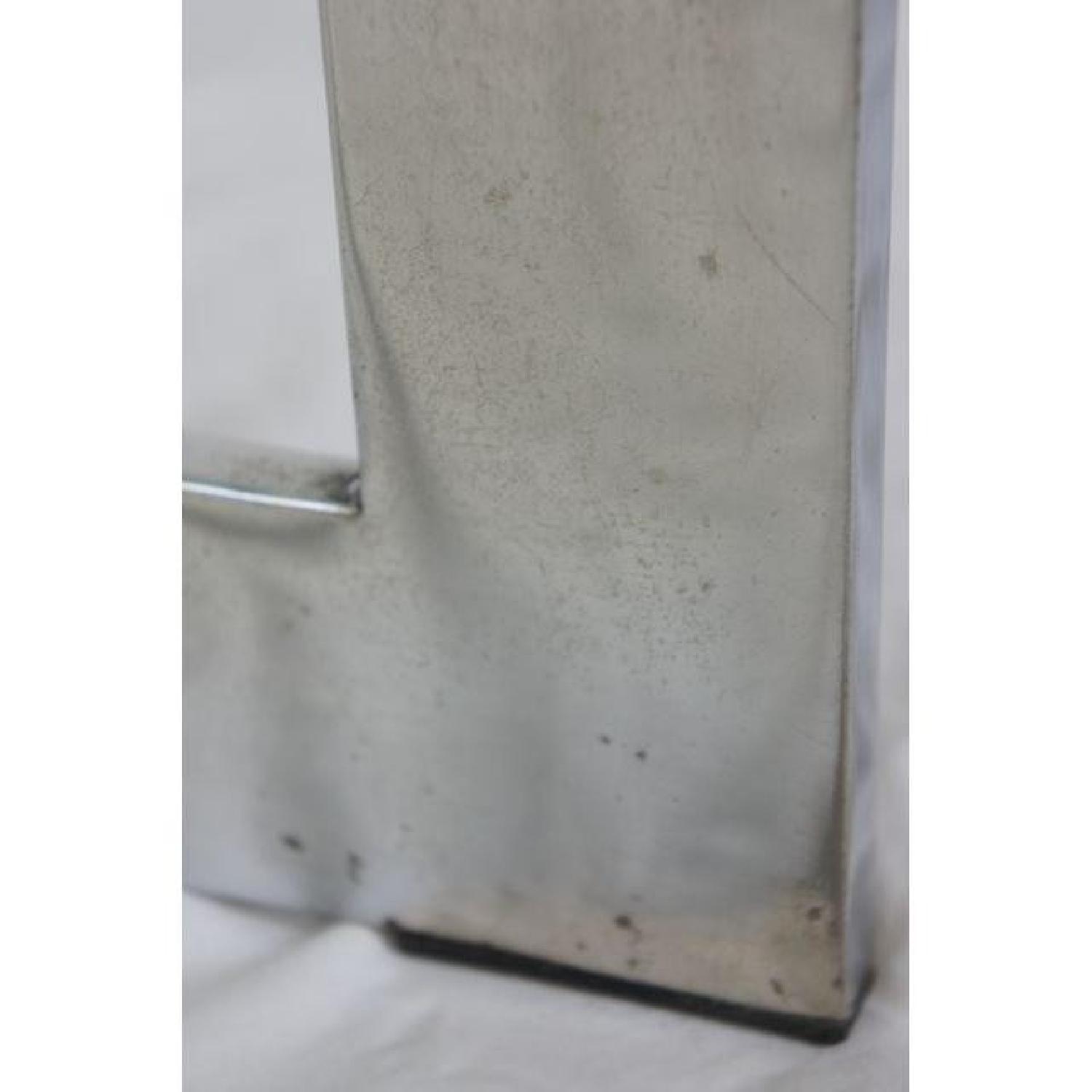 Milo Baughman Chrome & Glass Round Coffee Table - image-7