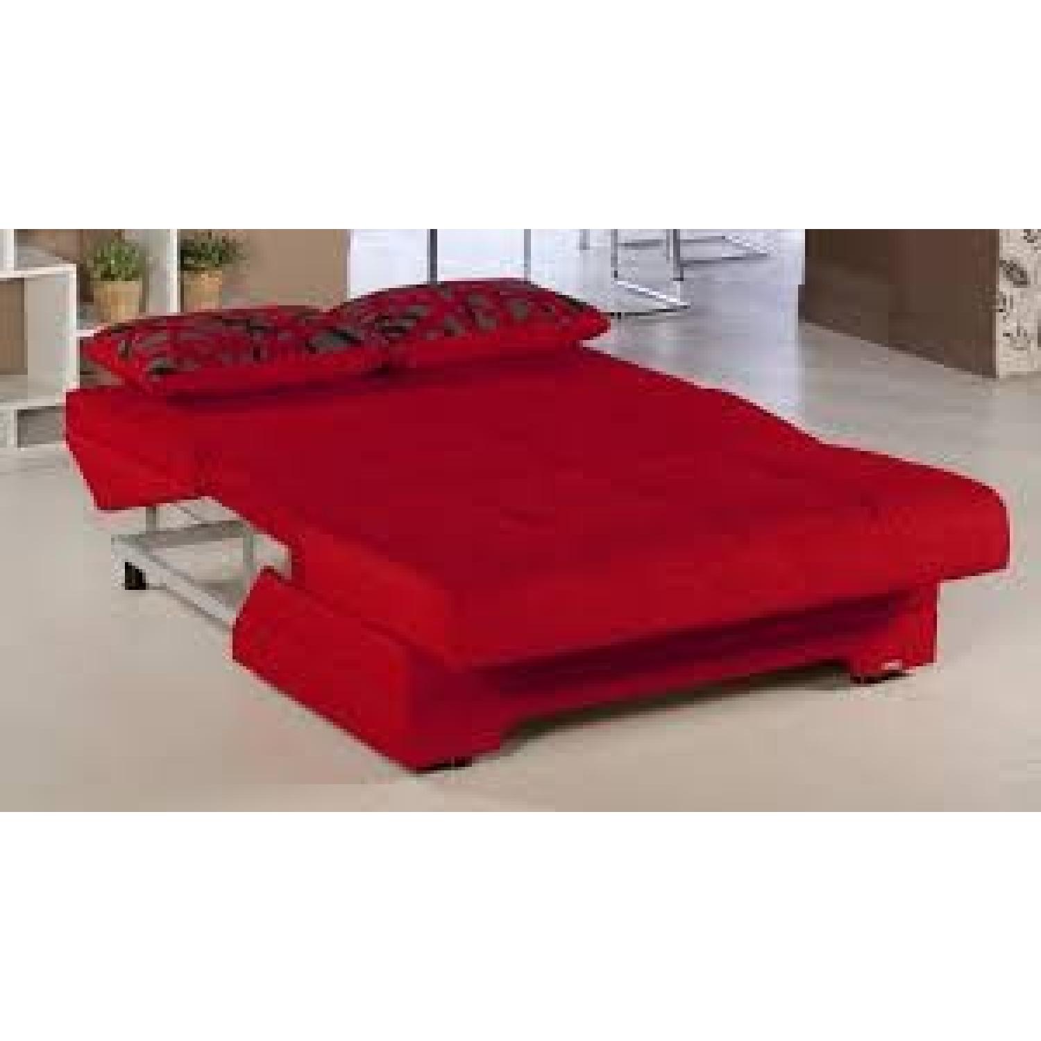 Loveseat/Sofabed w/ Storage - image-1