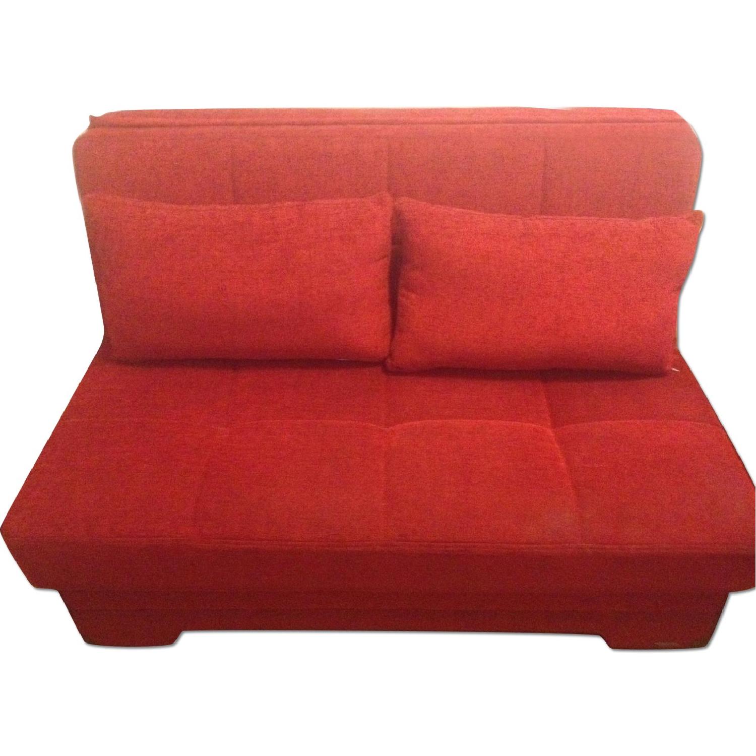 Loveseat/Sofabed w/ Storage - image-0