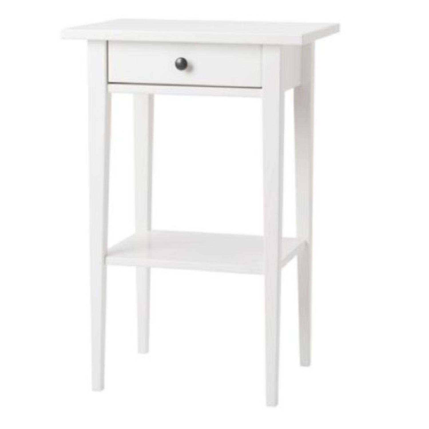 Ikea White Nightstand - image-1