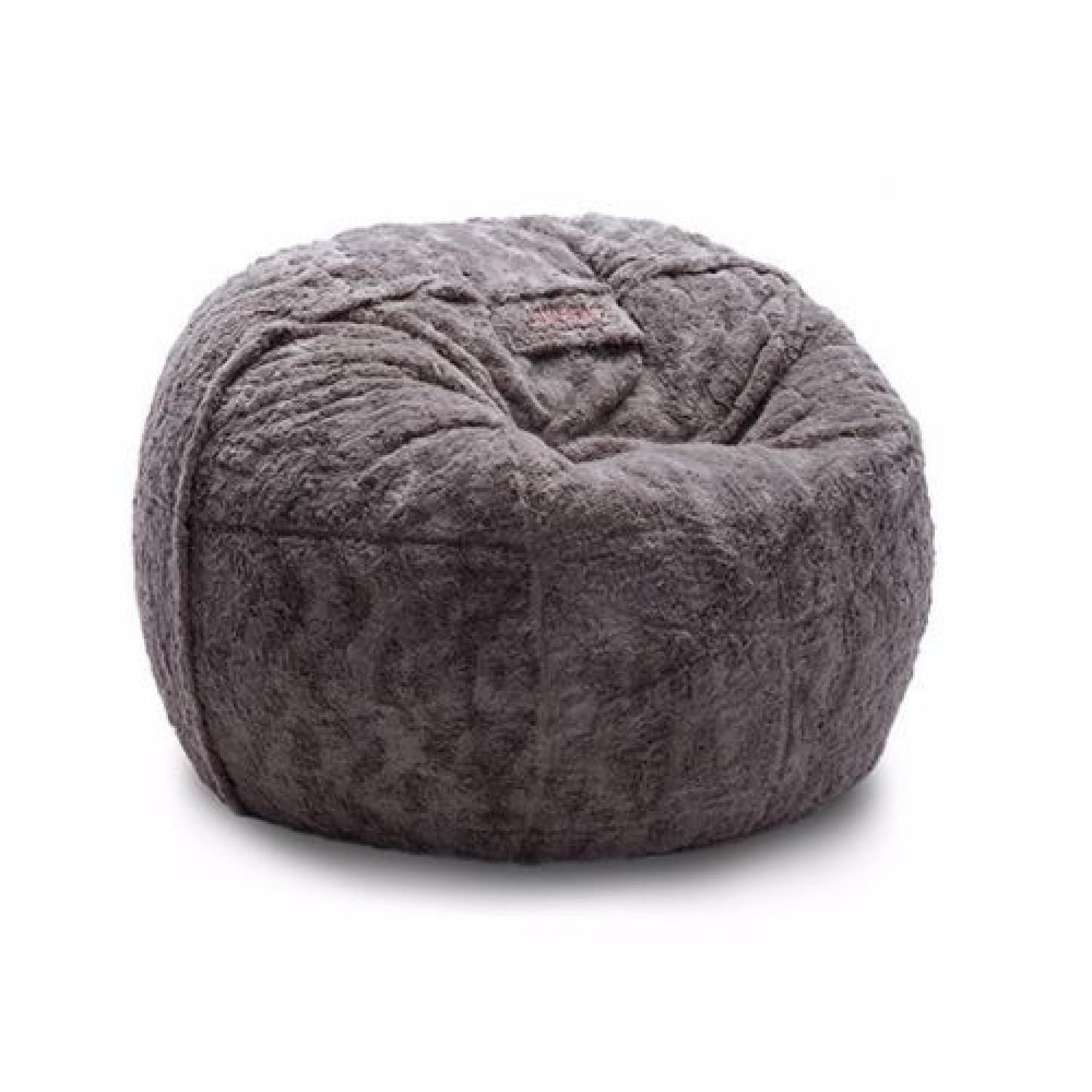 Lovesac Supersac in Chinchilla Dense Phur - image-2