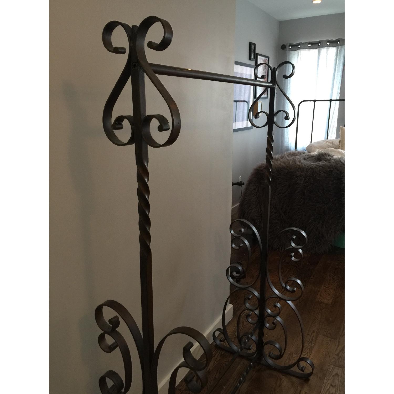 Wrought Iron Garment Rack - image-6
