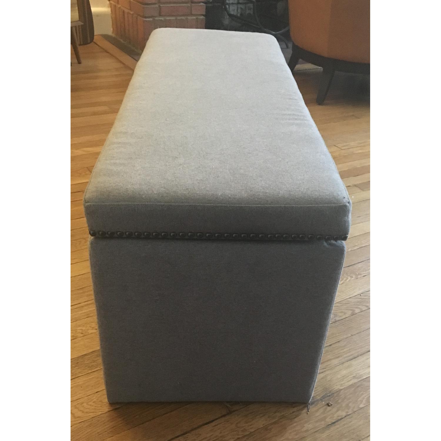 West Elm Nailhead Storage Bench/Trunk - image-4