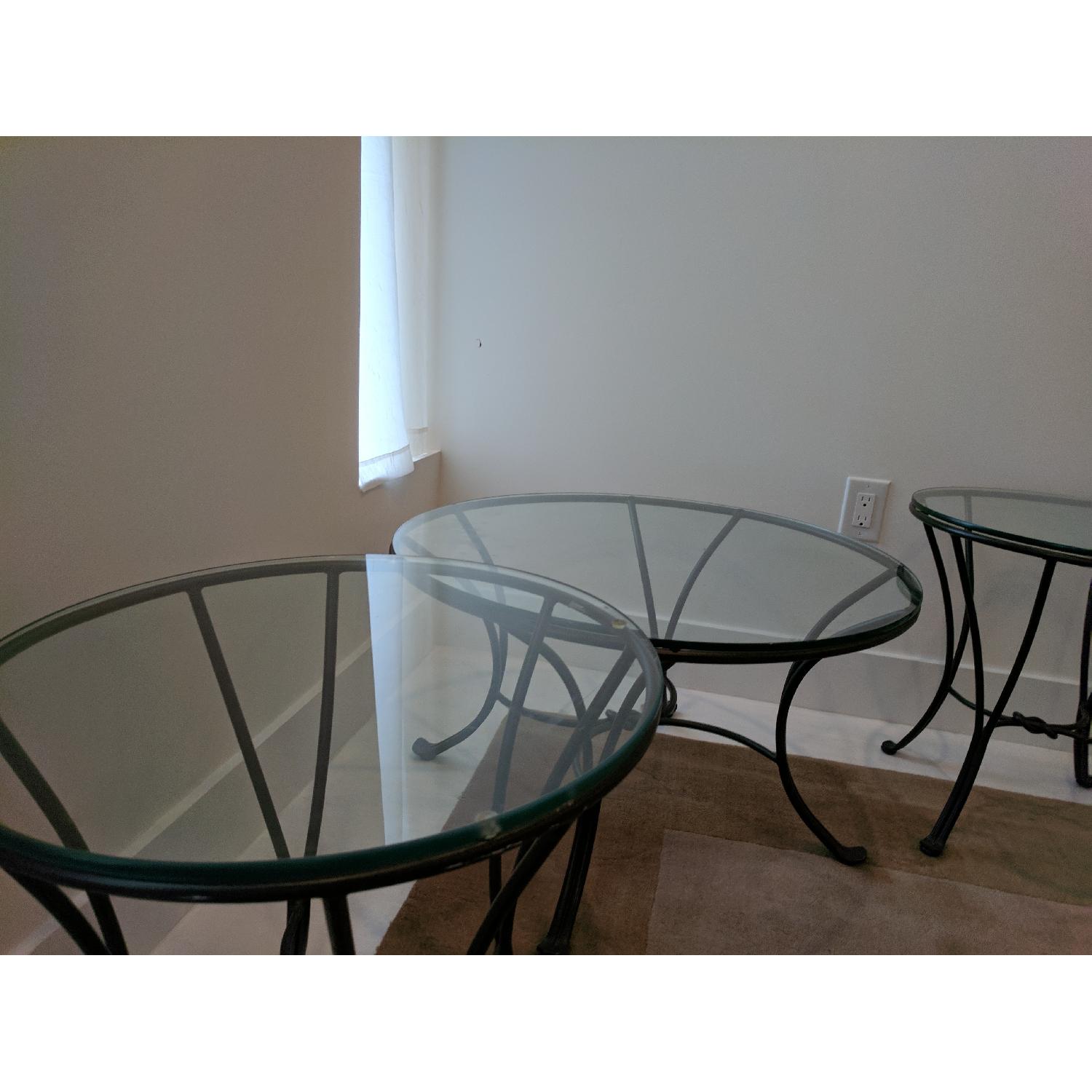 Pier 1 Coffee Table + 2 Side Tables - image-3