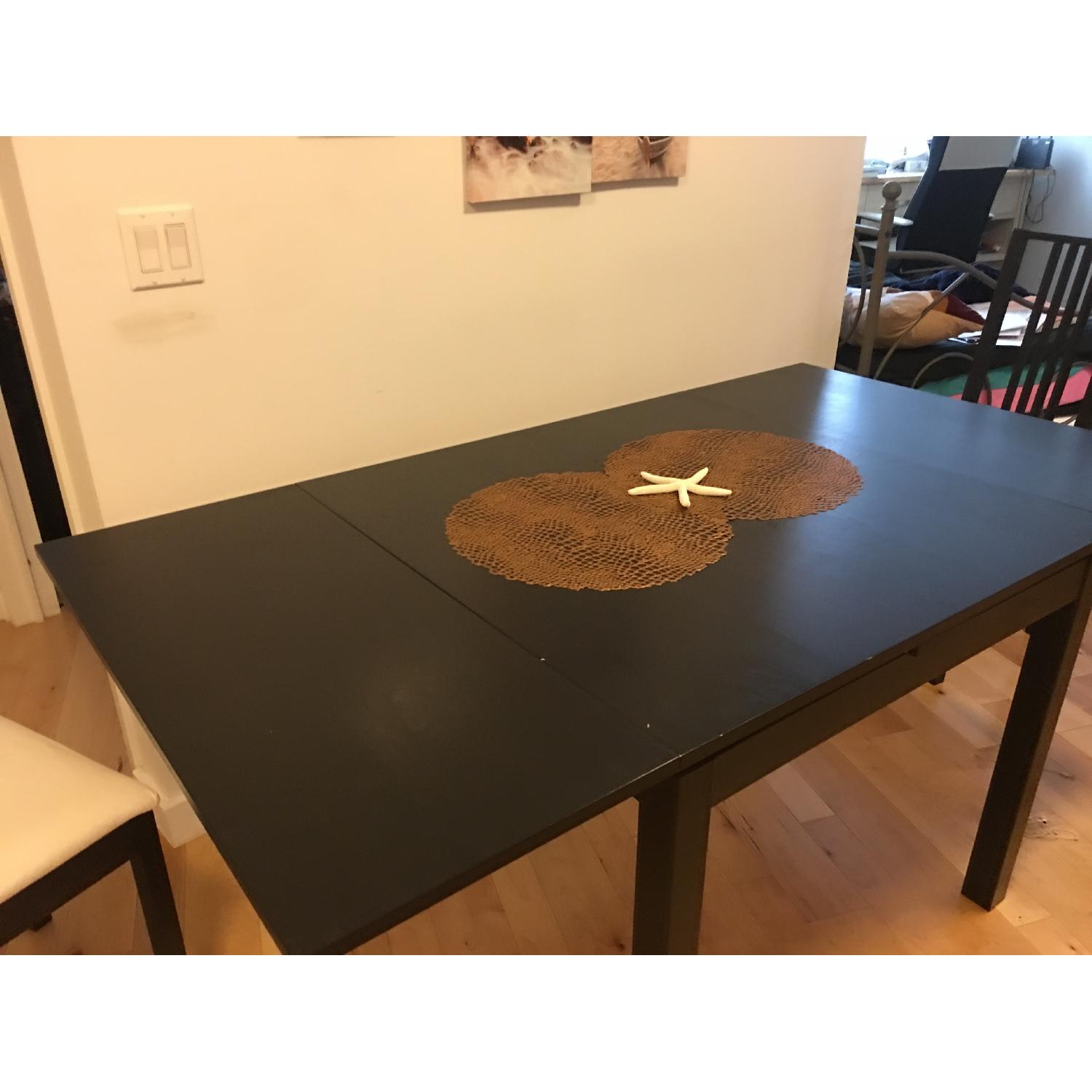 Ikea Extendable Dining Table w/ 2 Chairs - image-4