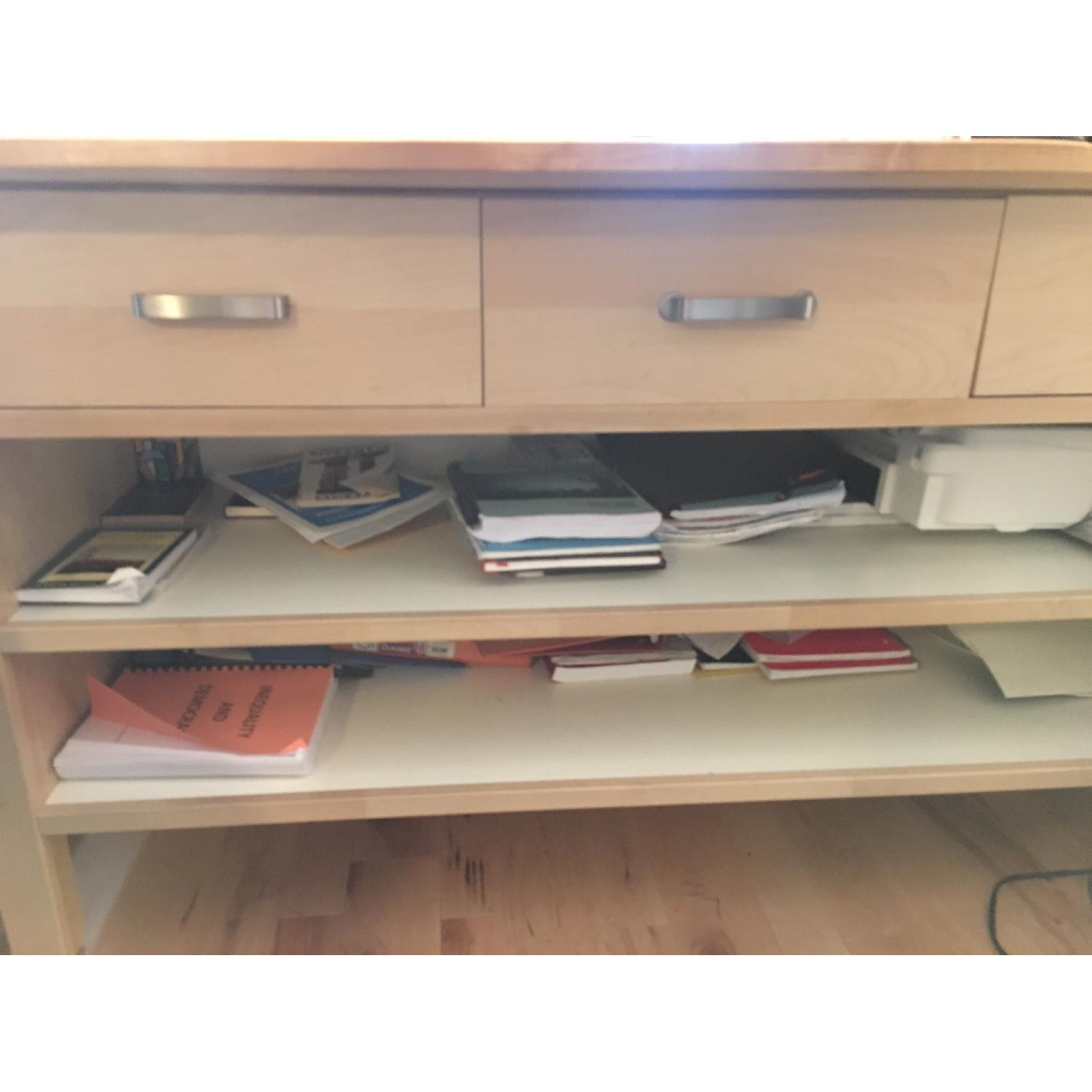 Ikea Butcher Block Table/ Work Desk - image-3