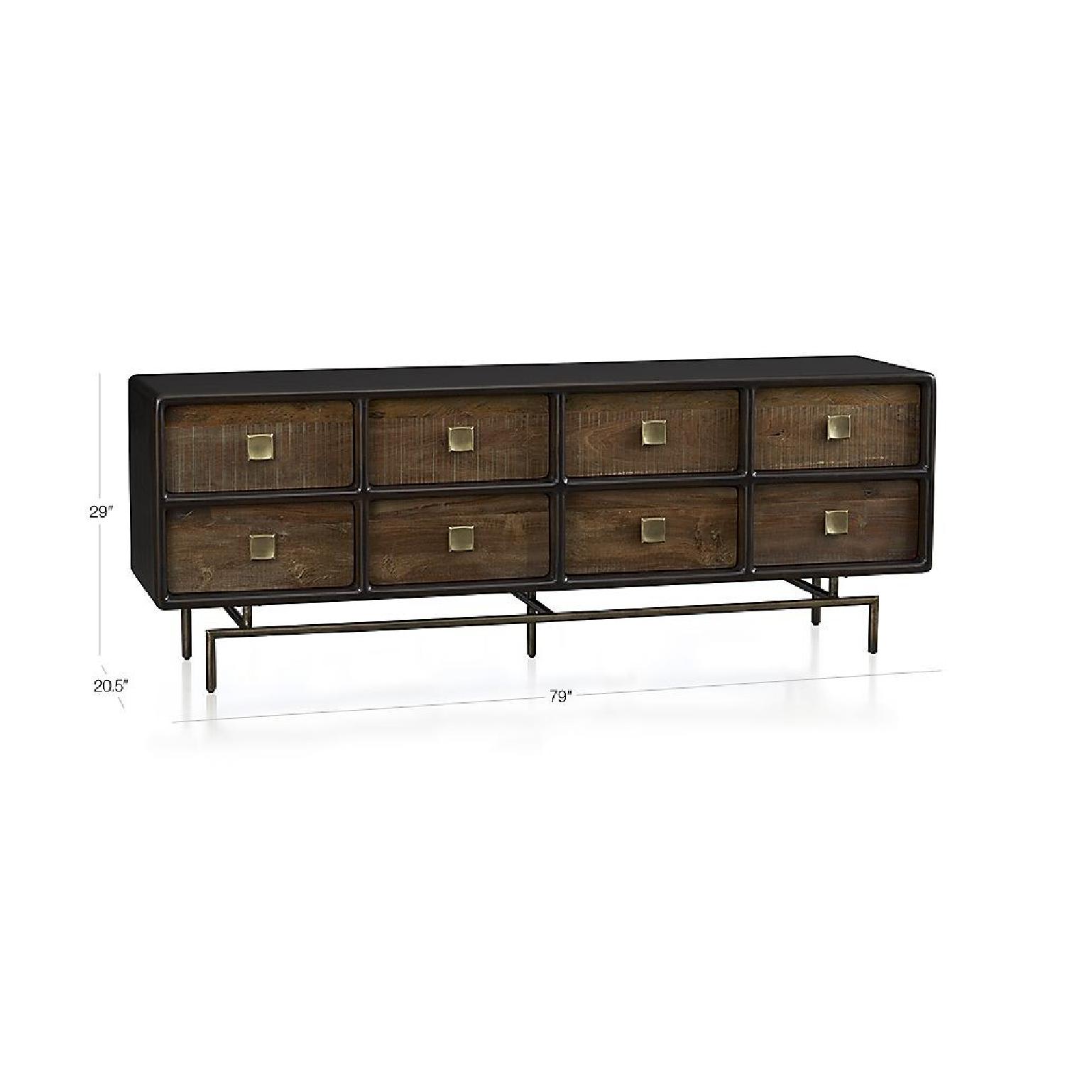 Crate & Barrel Zander 8-Drawer Dresser - image-1