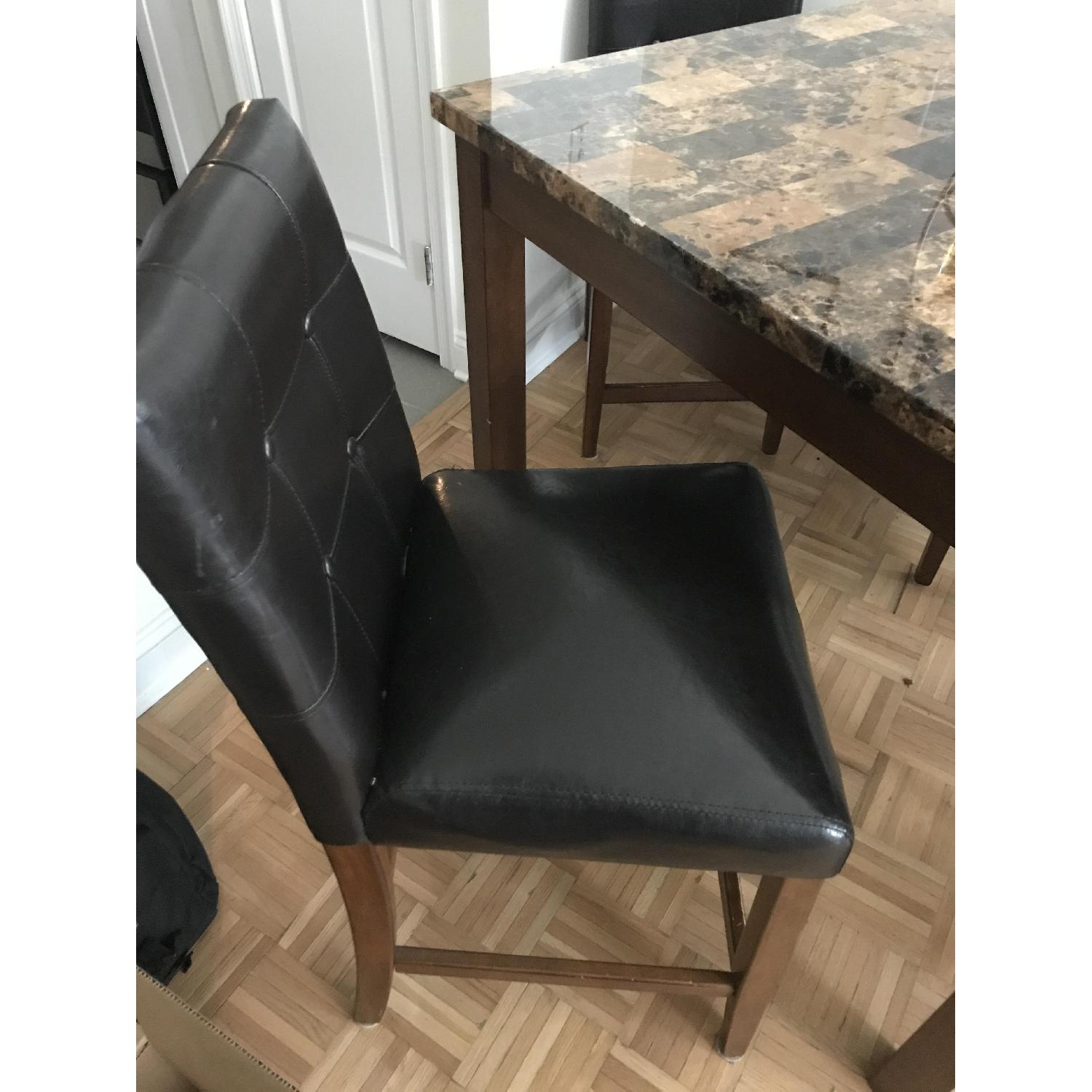 Bar-Style Dining Table w/ 4 Chairs - image-3