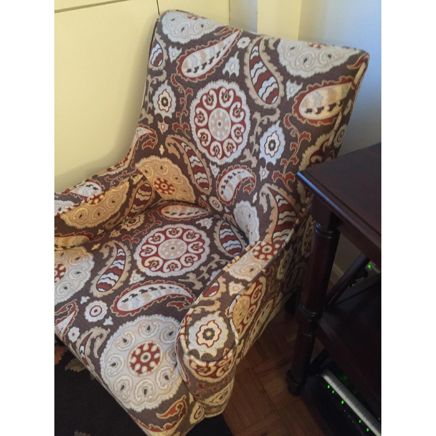 Pier 1 Paisley Upholstered Chair - image-2