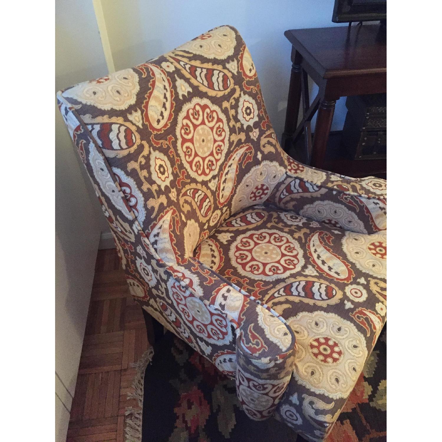 Pier 1 Paisley Upholstered Chair - image-3