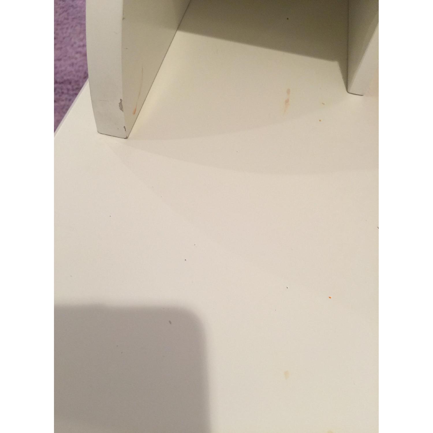 Pottery Barn Kids Girls White Desk w/ Hutch - image-5